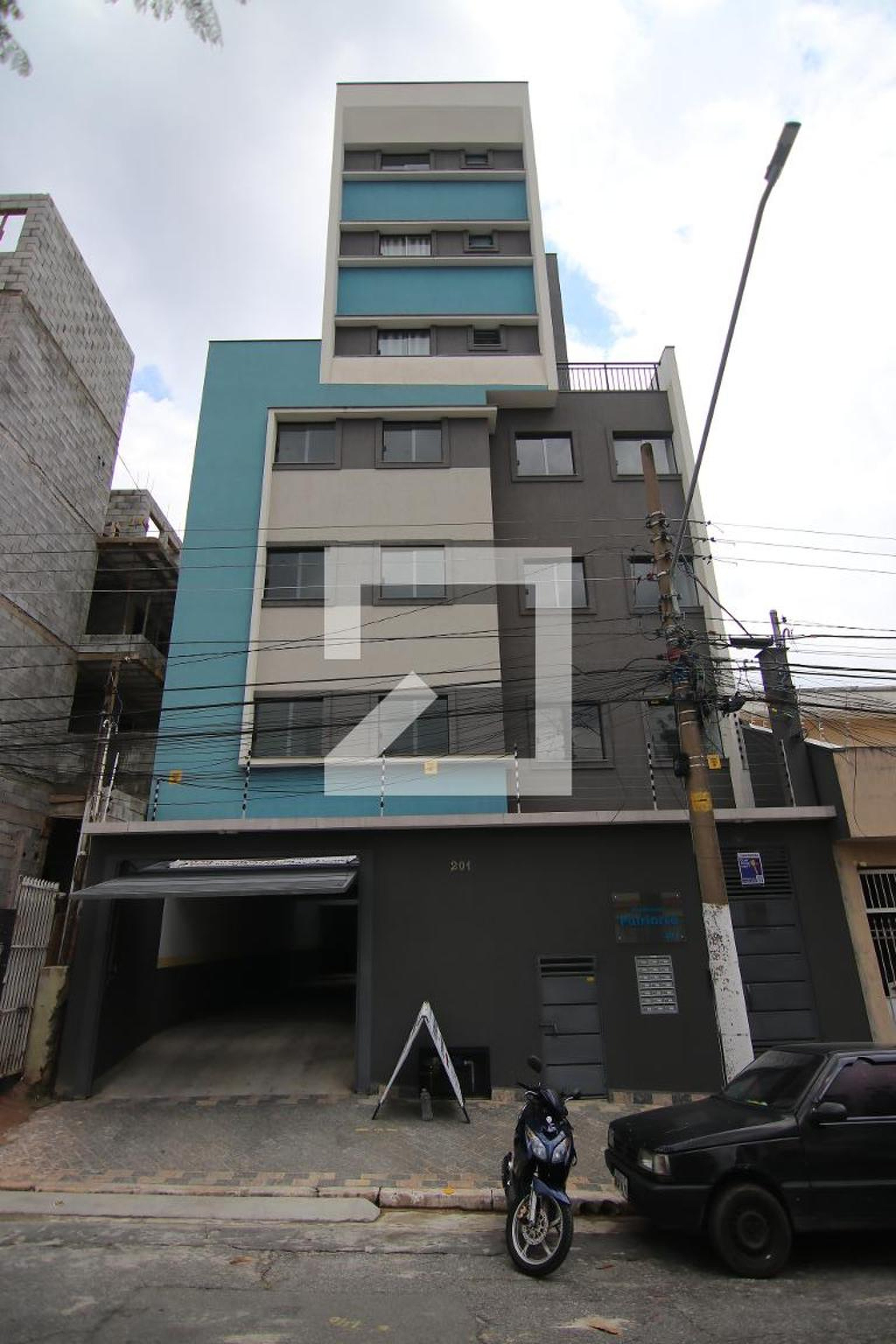 Fachada Condomínio em Avenida Patrocínio Paulista, 200