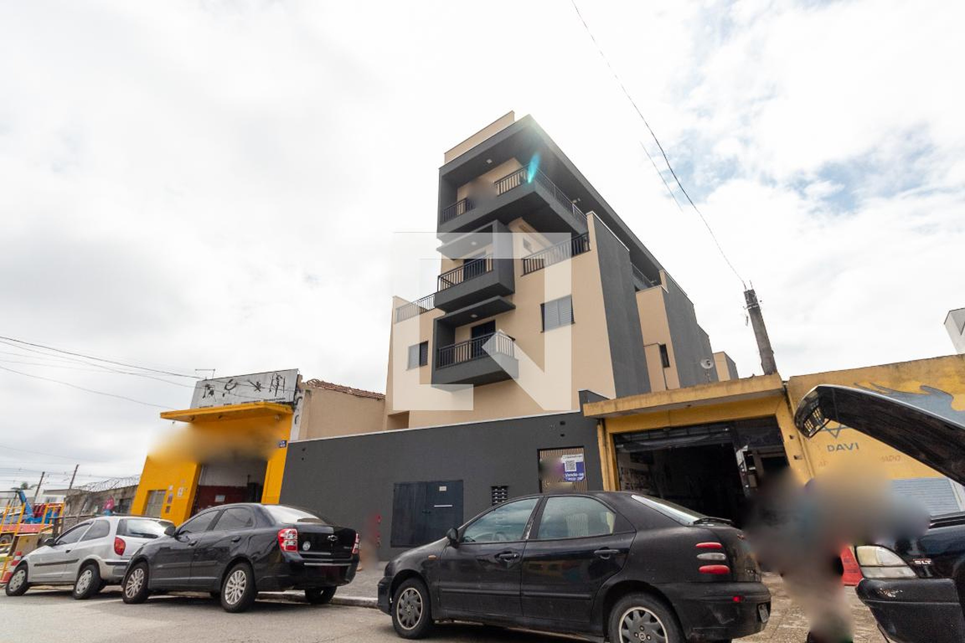 Fachada do Prédio Residencial Santa Mônica