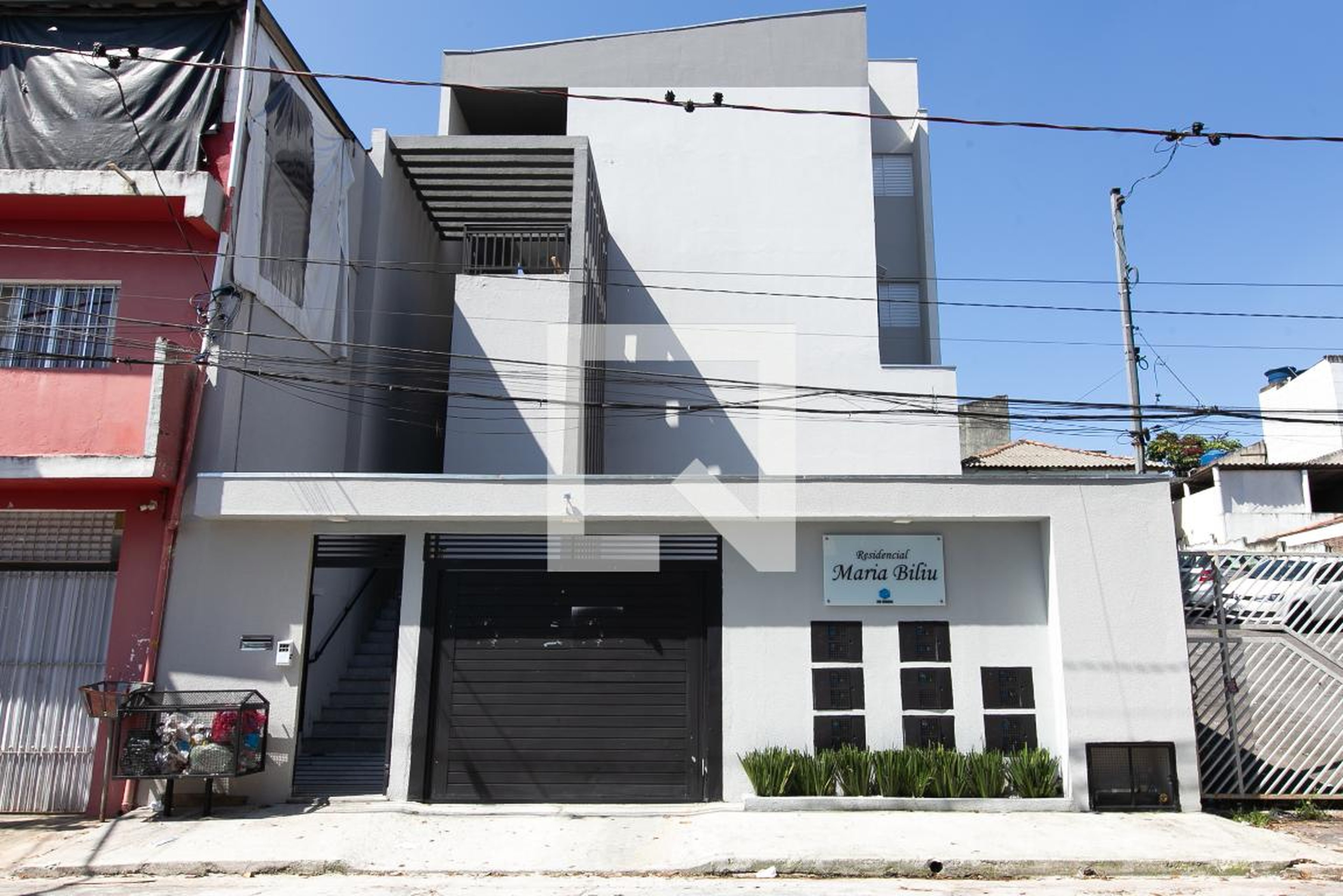 Fachada do Condomínio Residencial MS Maria Biliu