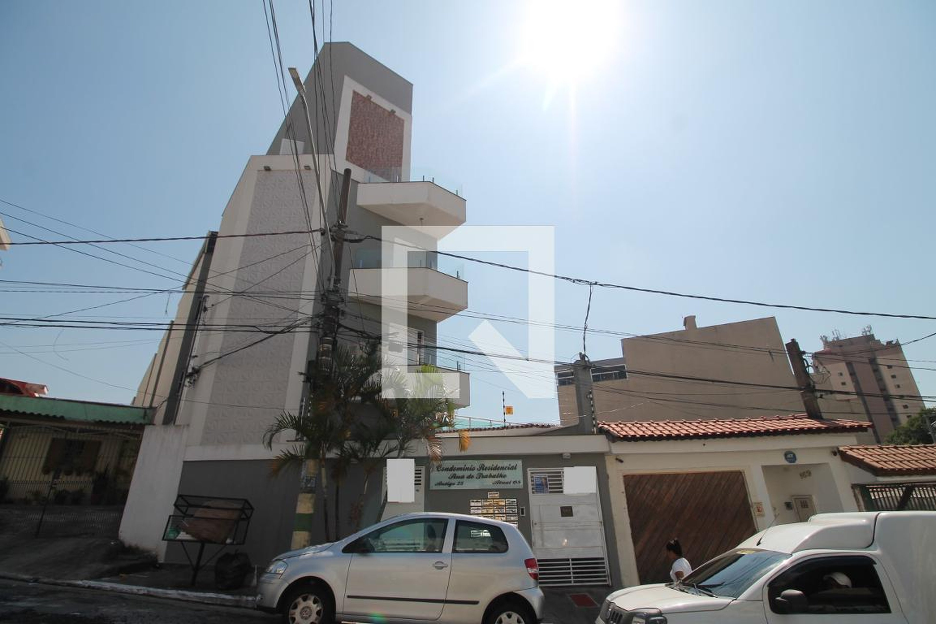 Fachada Condomínio em Rua do Trabalho, 125