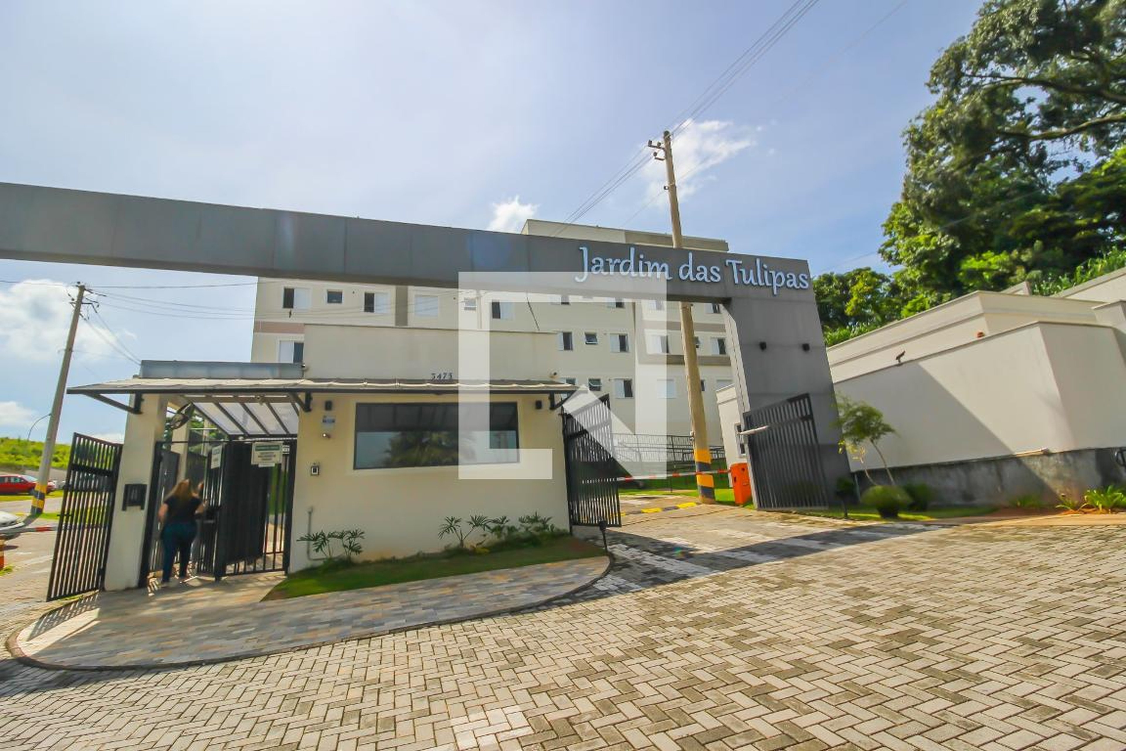 Fachada do Prédio Residencial Parque Jardim das Tulipas