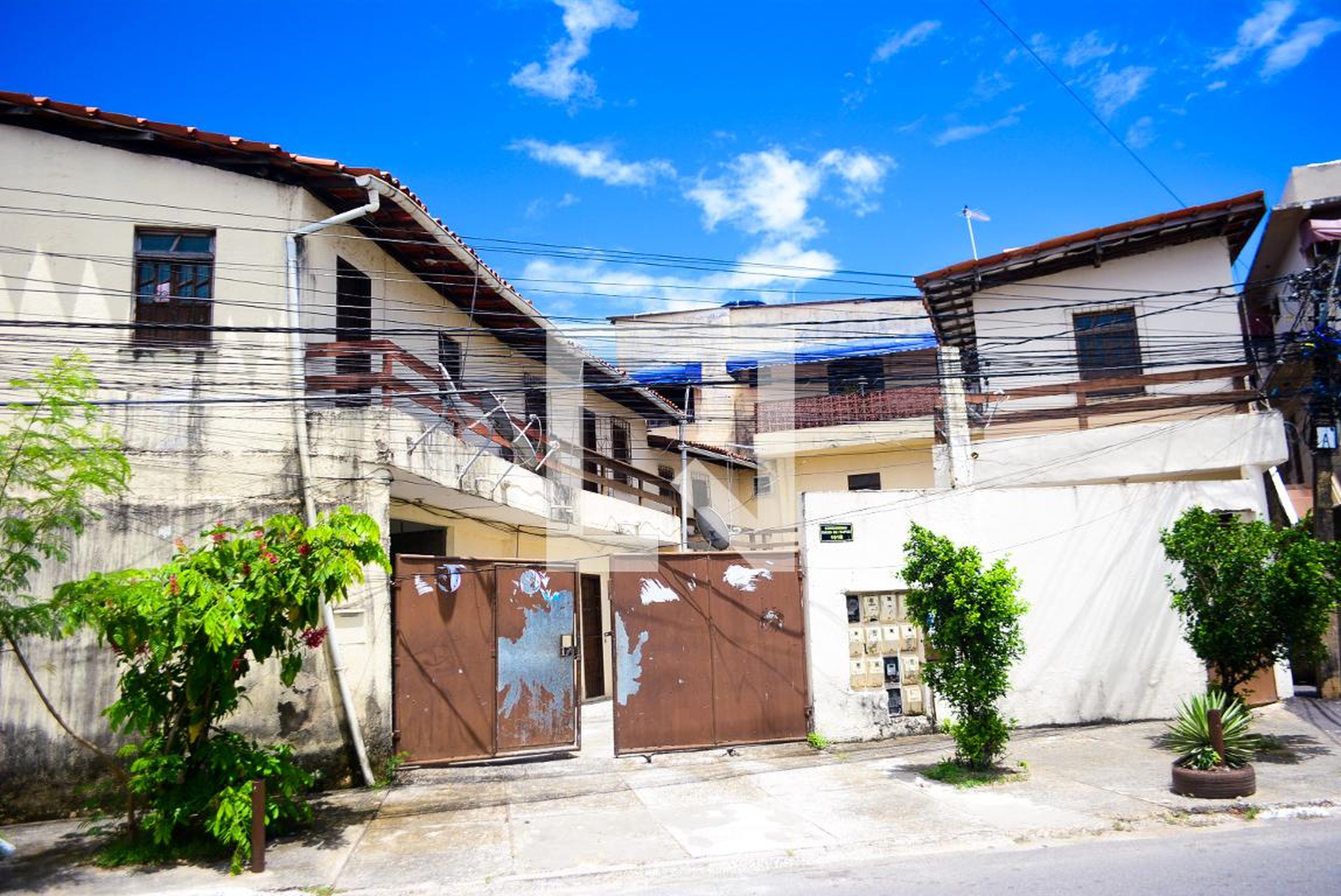 fachada  do condomínio - 