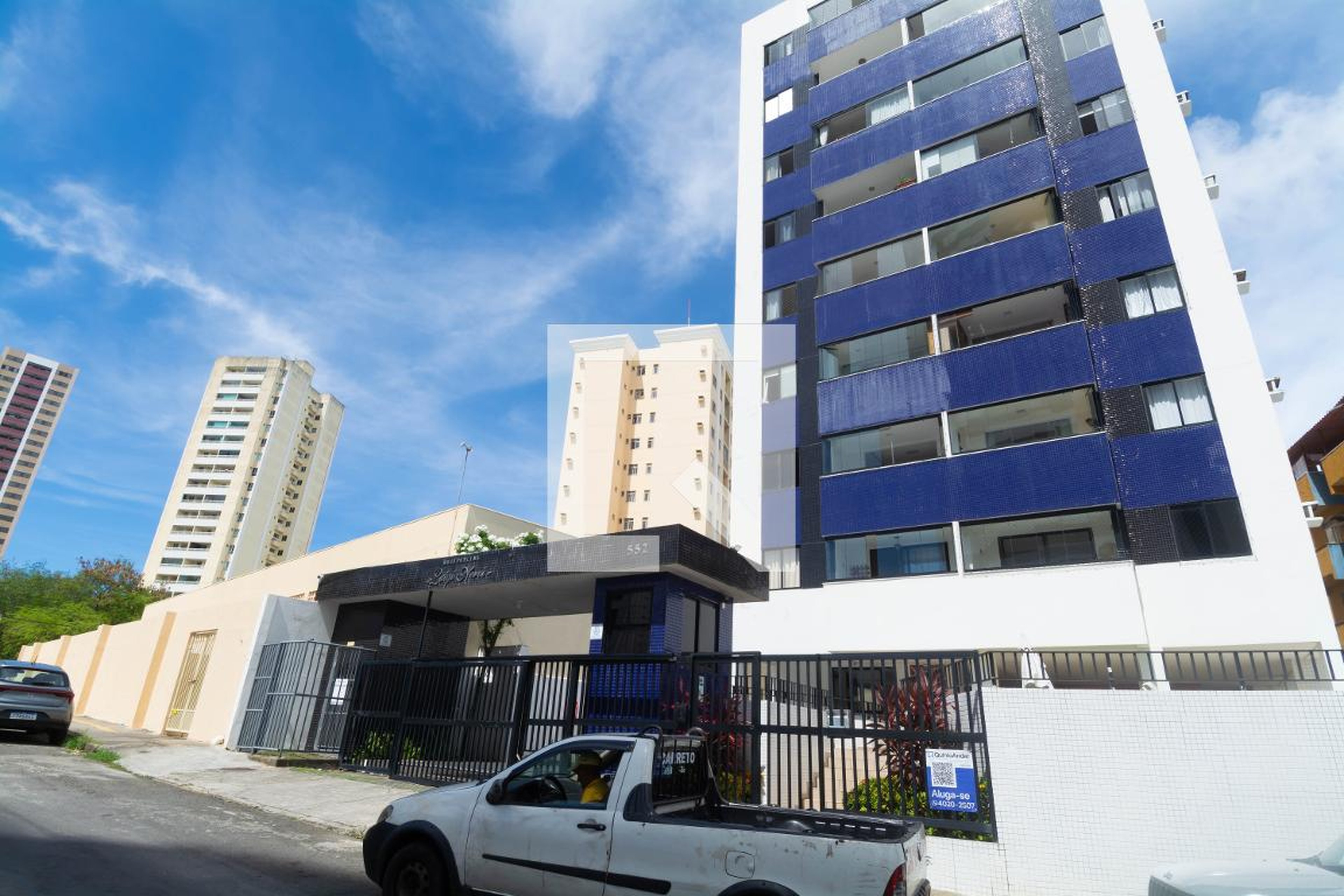 Fachada Condomínio Luigi Nervi