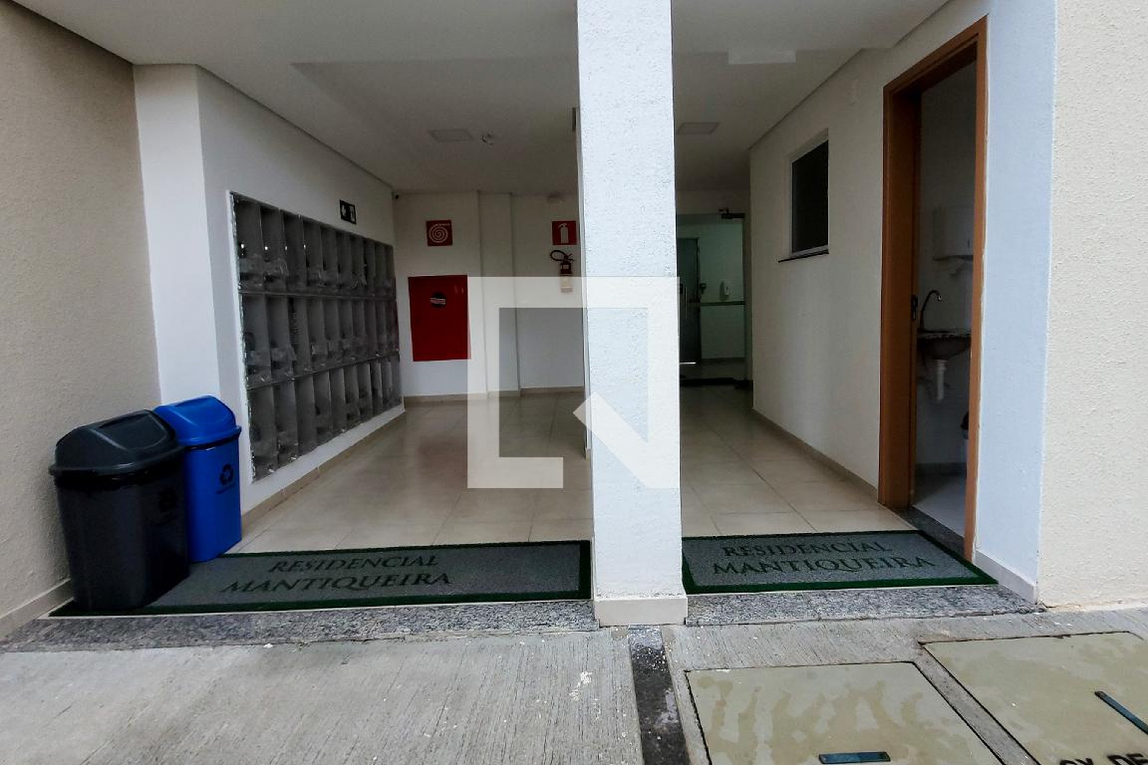 Hall de entrada - Residencial Mantiqueira