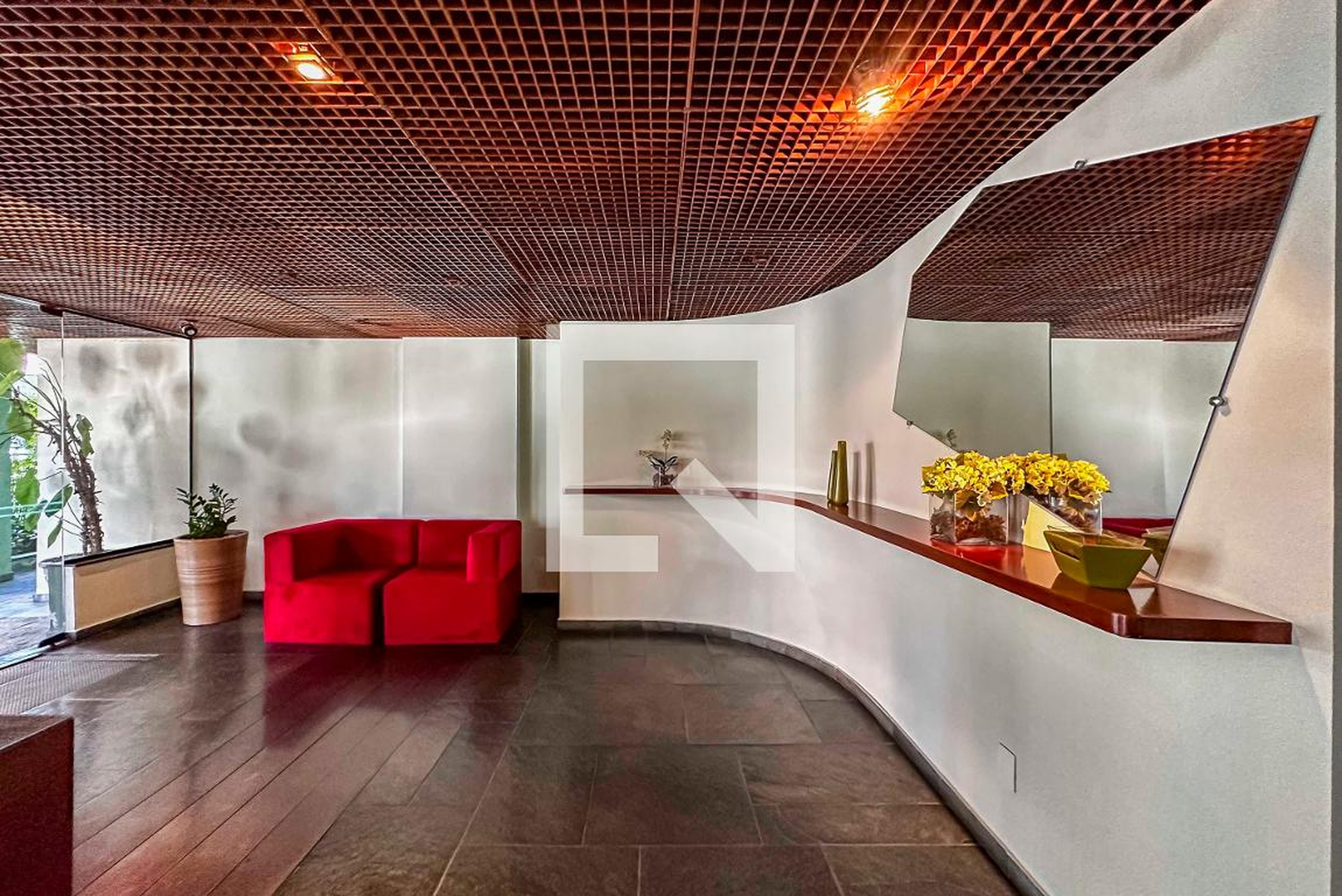 Hall de entrada - Edifício Samambaia
