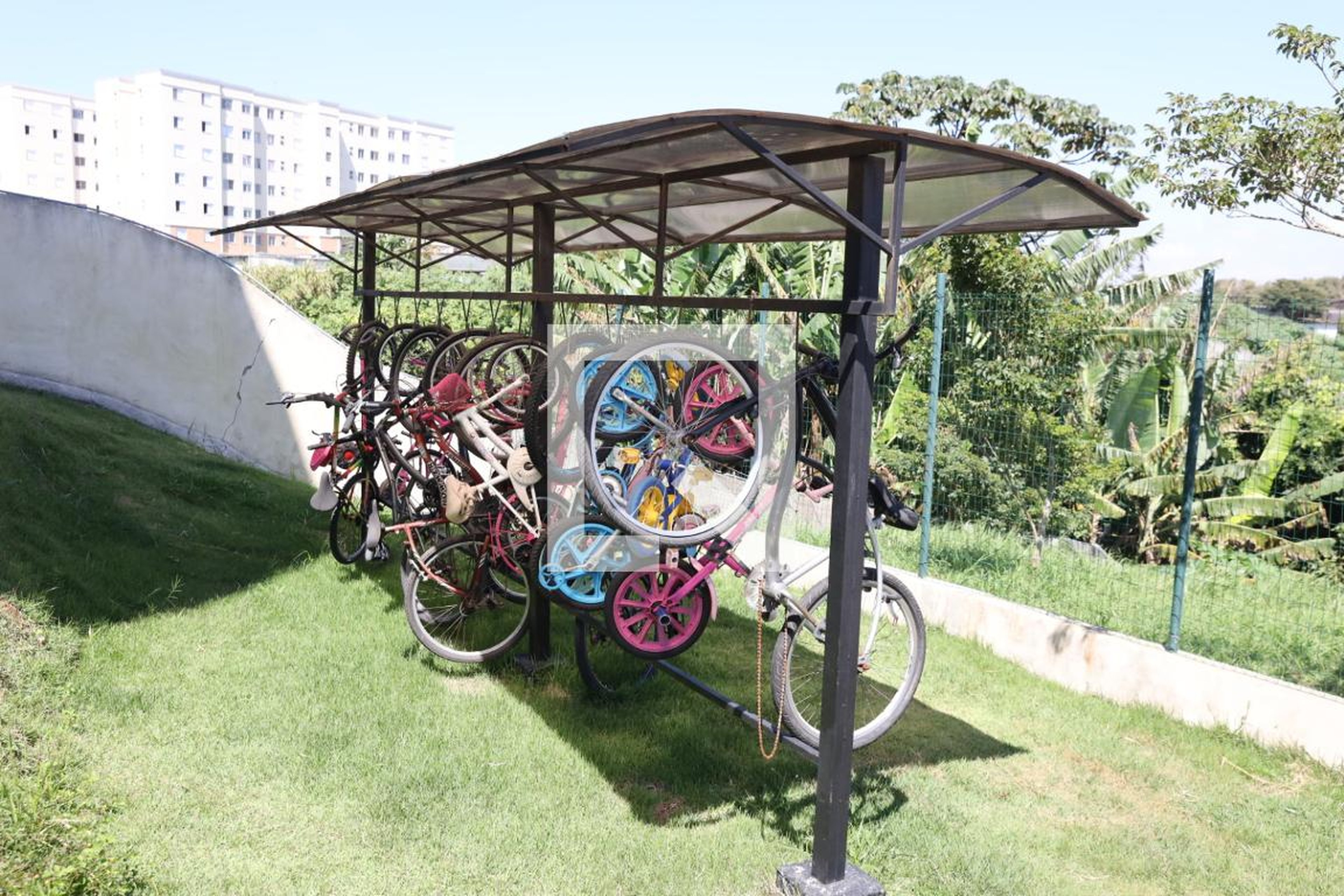 bicicletario - Residencial Dinamarca