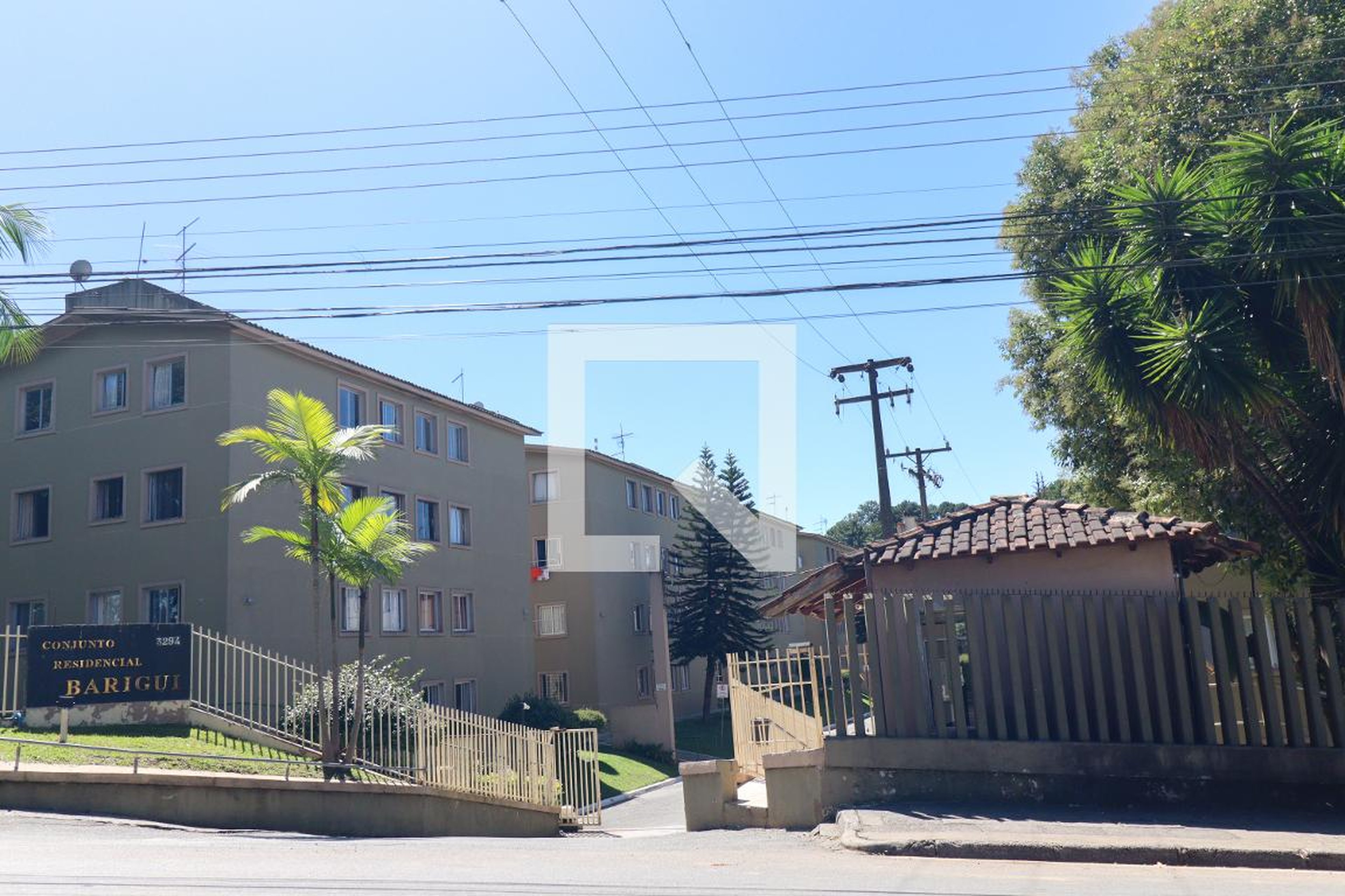 Fachada do Condomínio Residencial Barigui