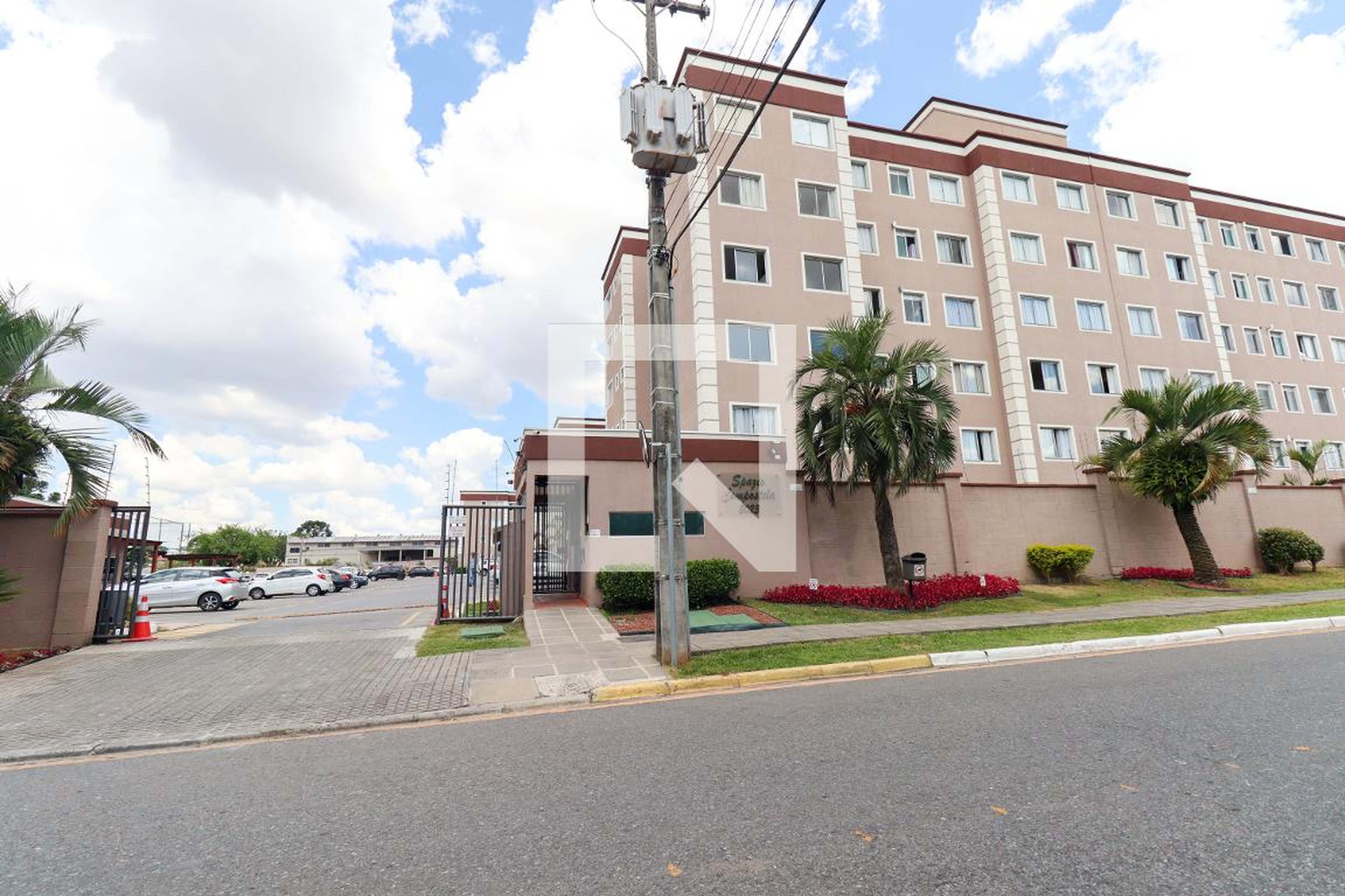 Fachada do Condomínio Condomínio Spazio Compostela