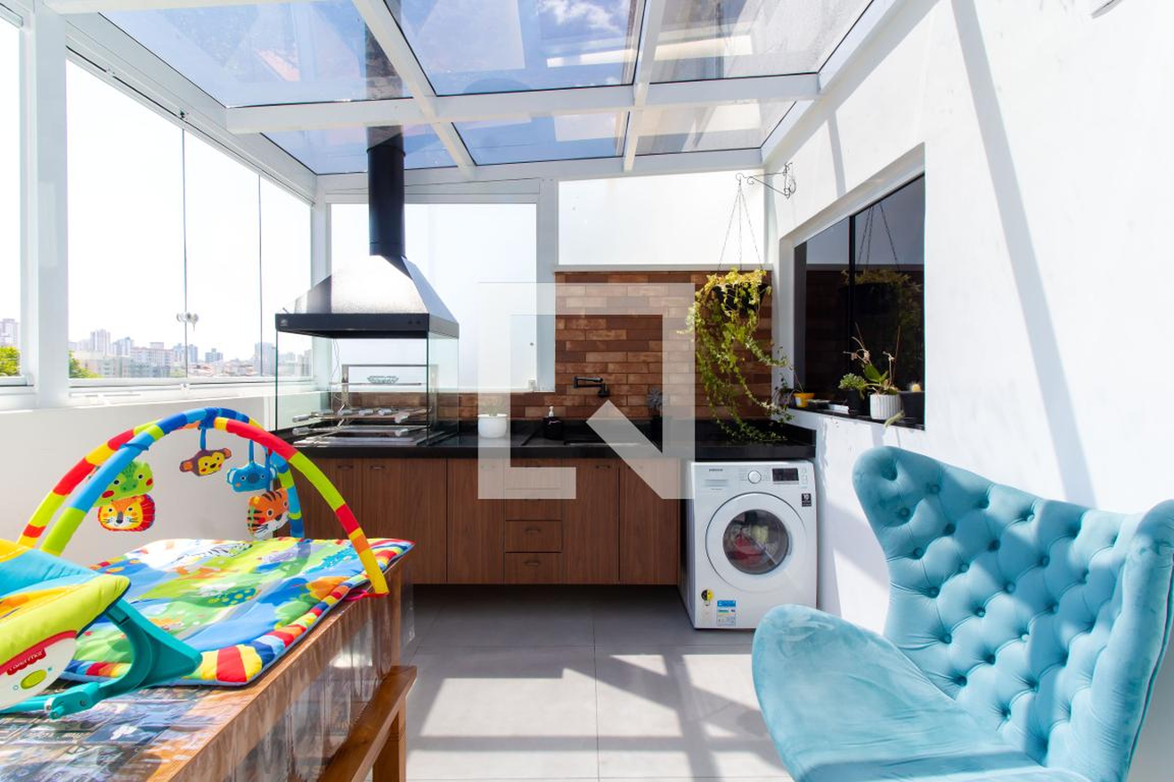 Churrasqueira - Residencial Guaperuvú