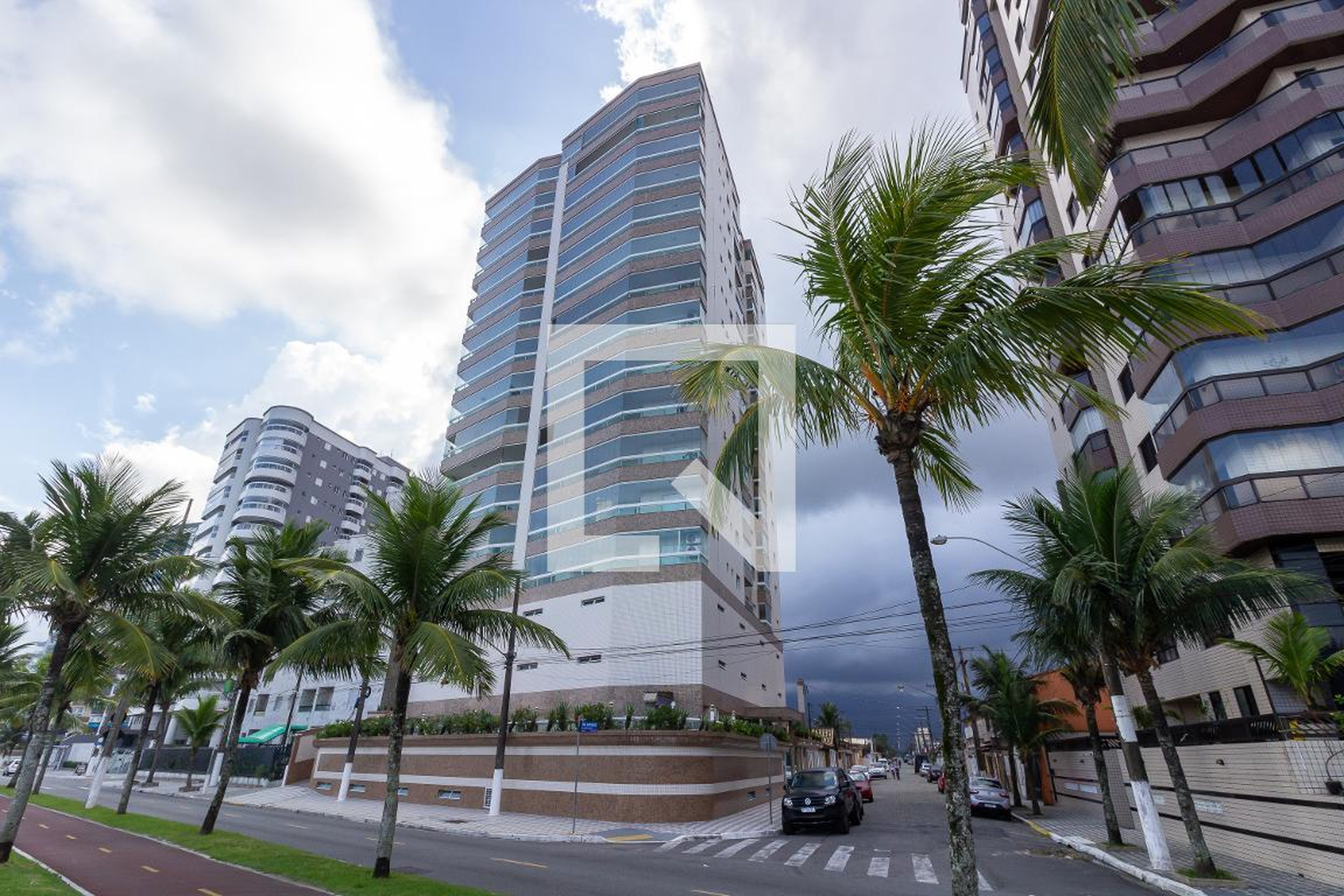 Fachada Condomínio em Rua Santo Antônio, 100