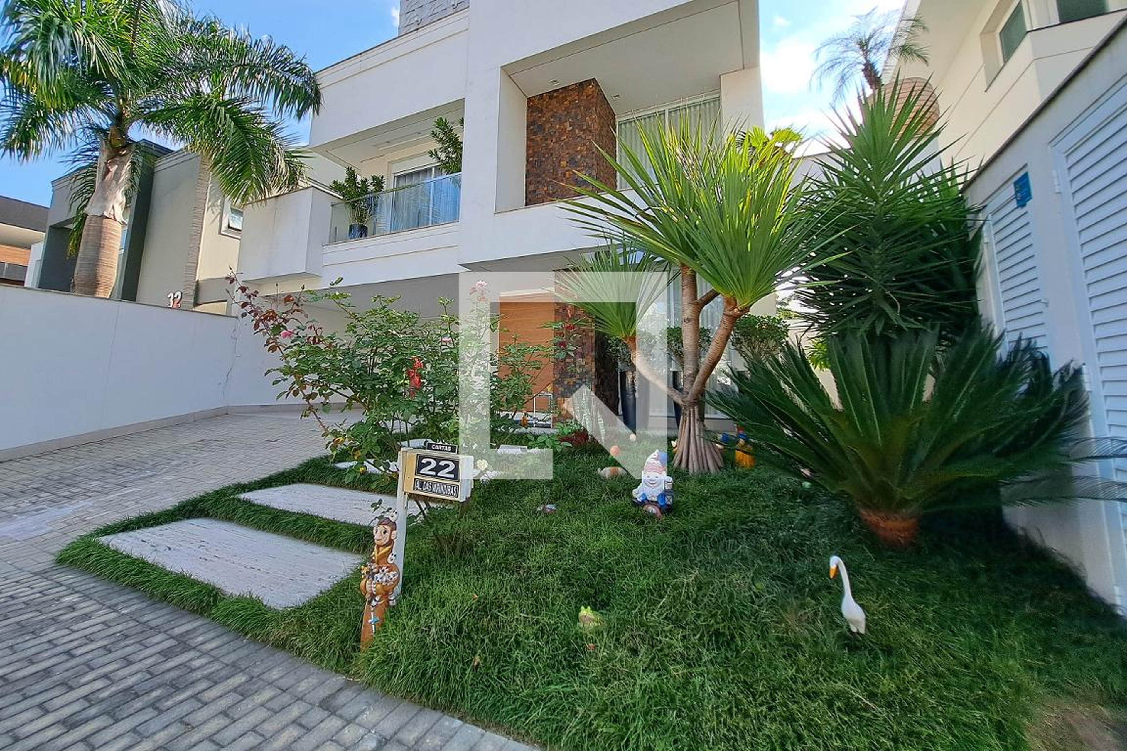 Fachada Condomínio em Alameda das Mirindibas, 22