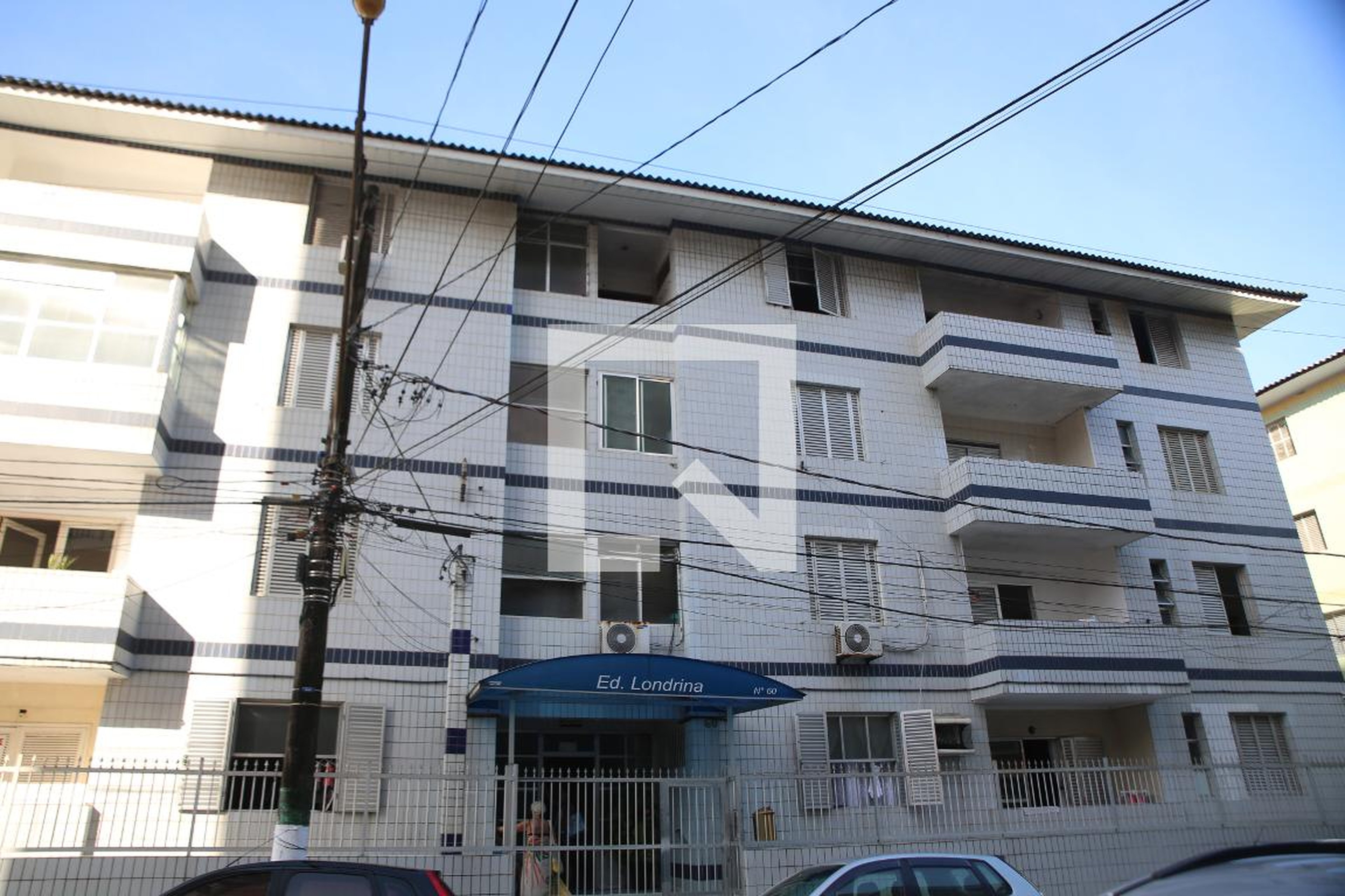 fachada Condomínio em Rua Guaranis, 60