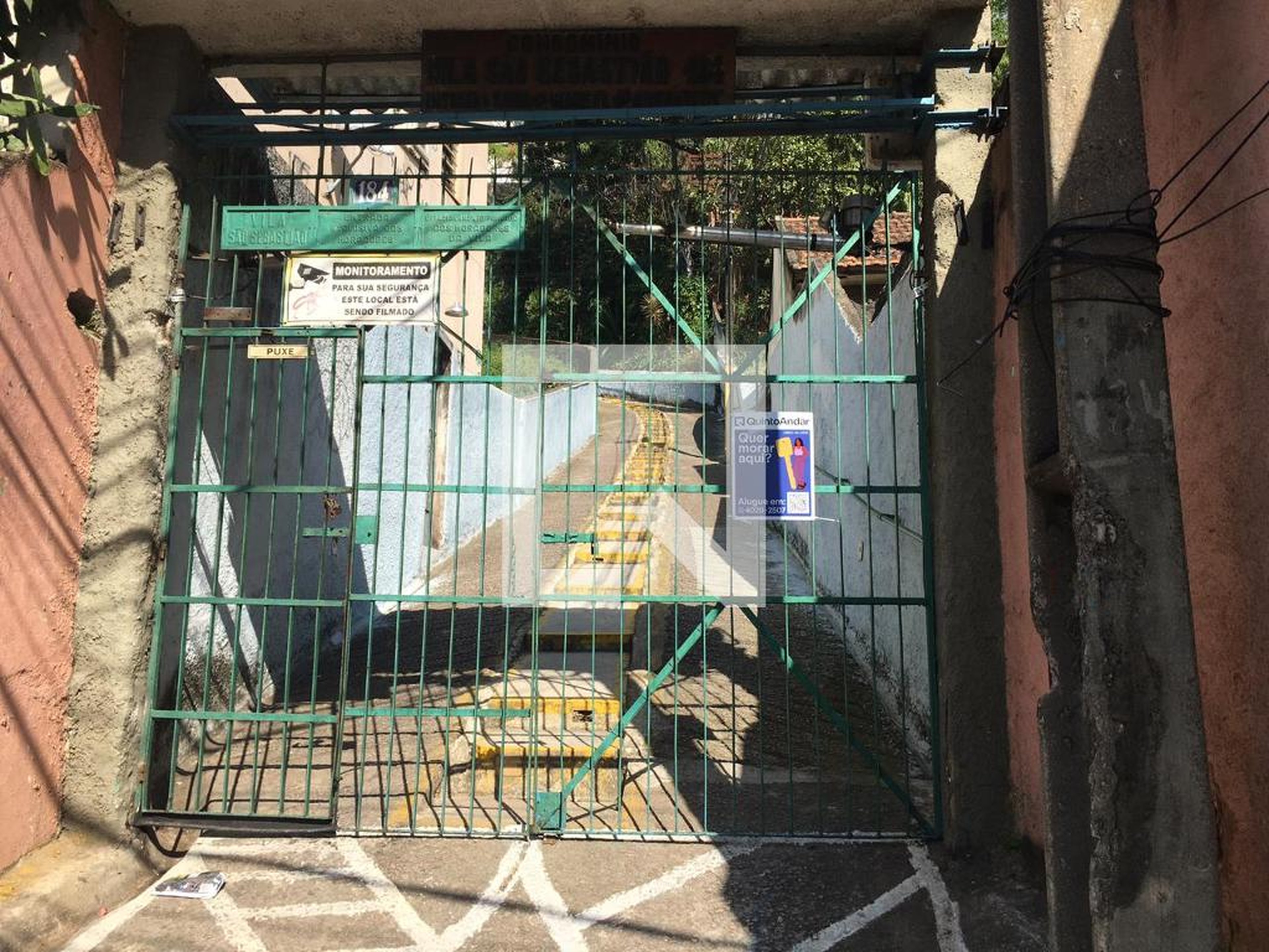 Fachada do condominio Condomínio Vila São Sebastiao