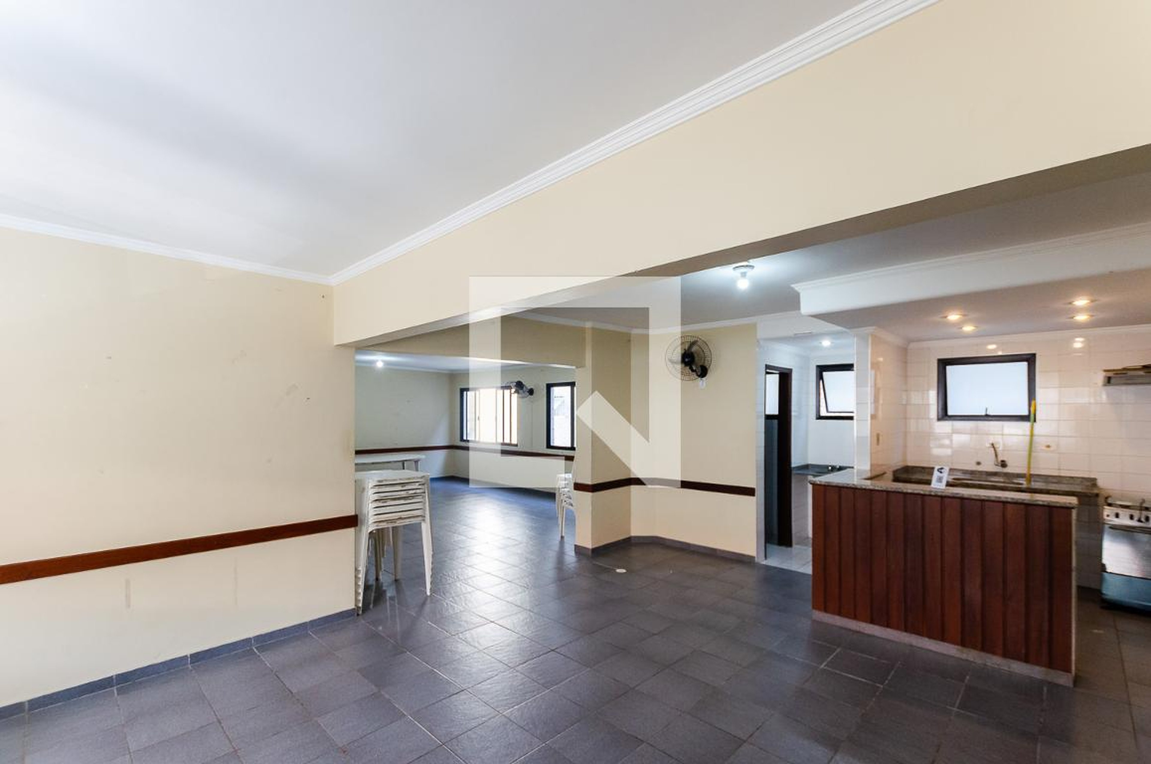 Salão de festas - Edifício Marapendi Residence