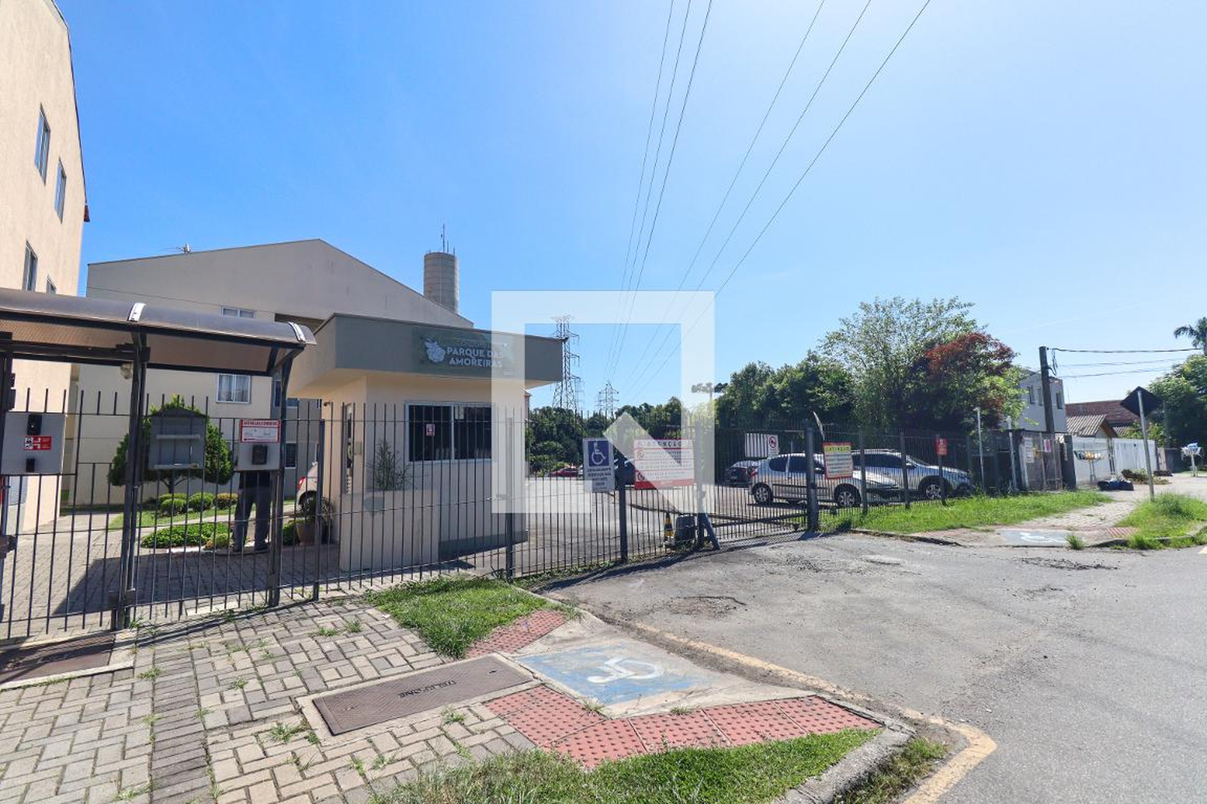 Fachada do Condomínio Condomínio Parque das Amoreiras