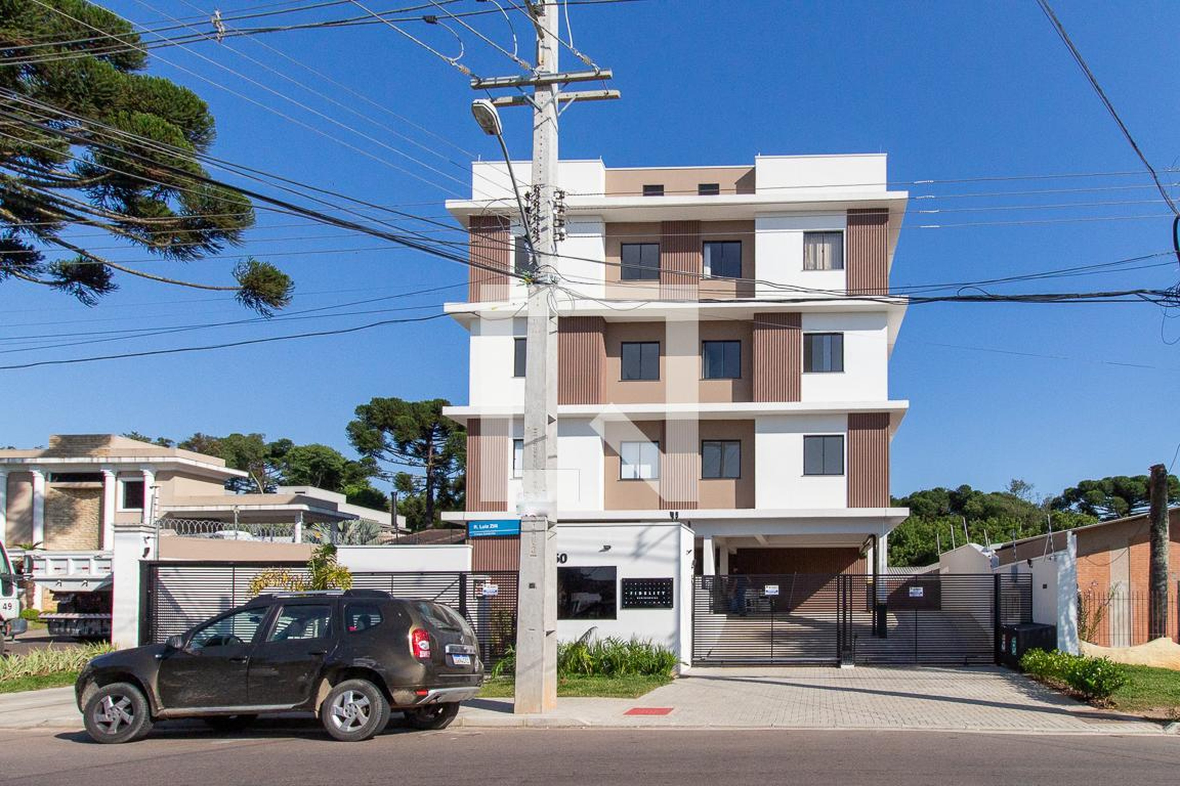 Fachada do Condomínio Residencial Fidelity