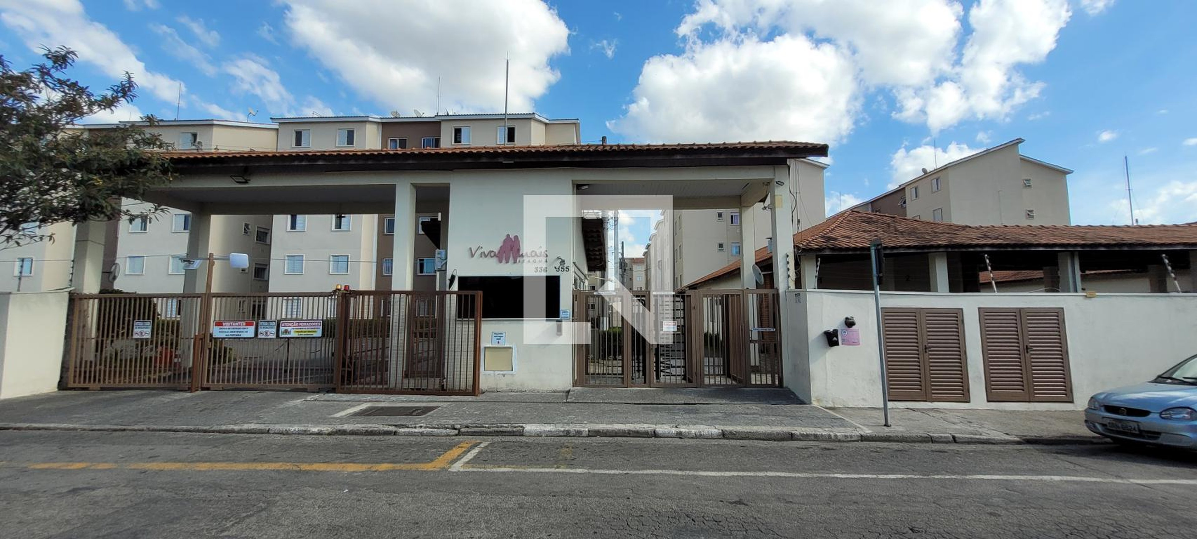 Fachada Condomínio Viva Mais Itaquá