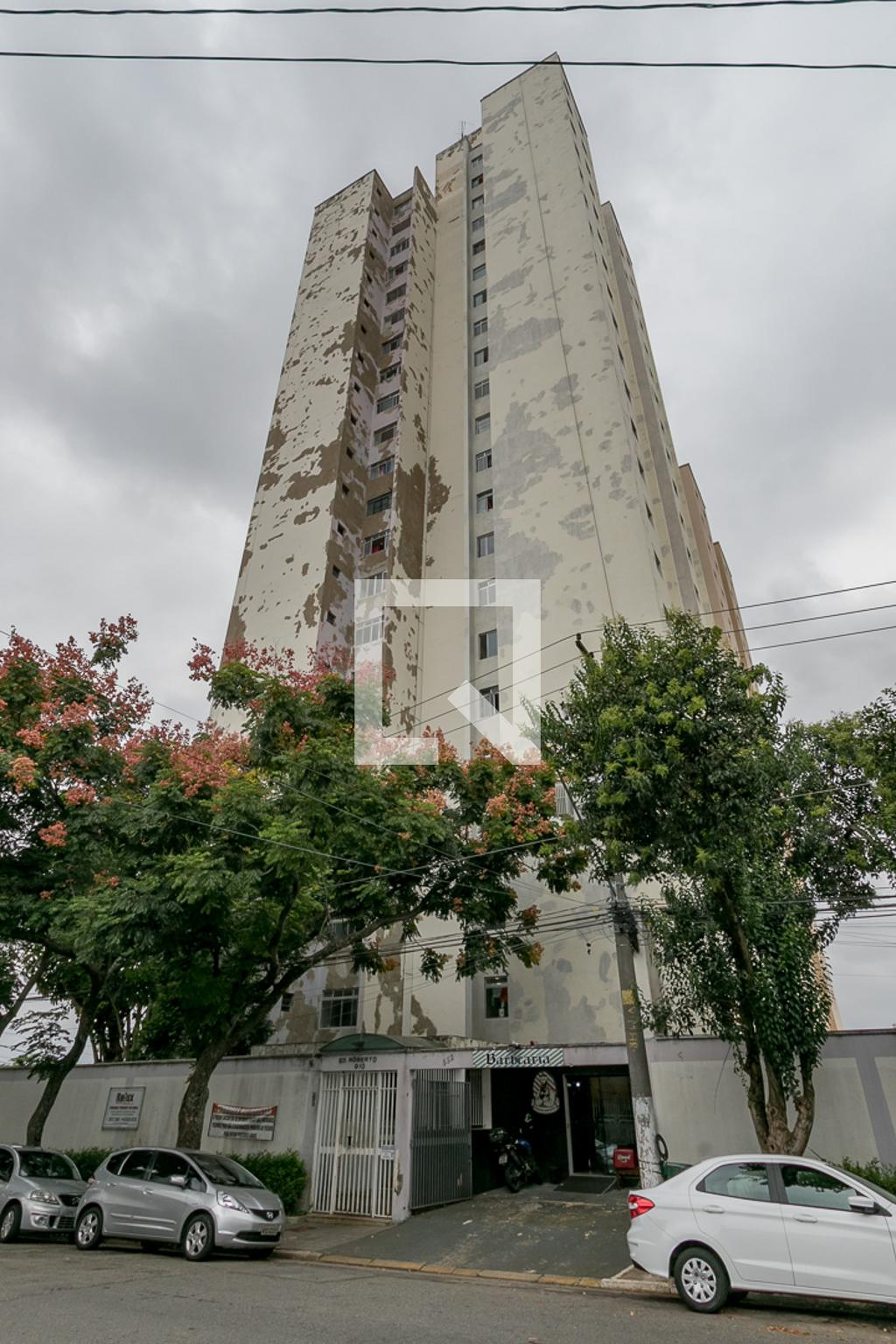 Fachada Condomínio em Rua Vapabussu, 909