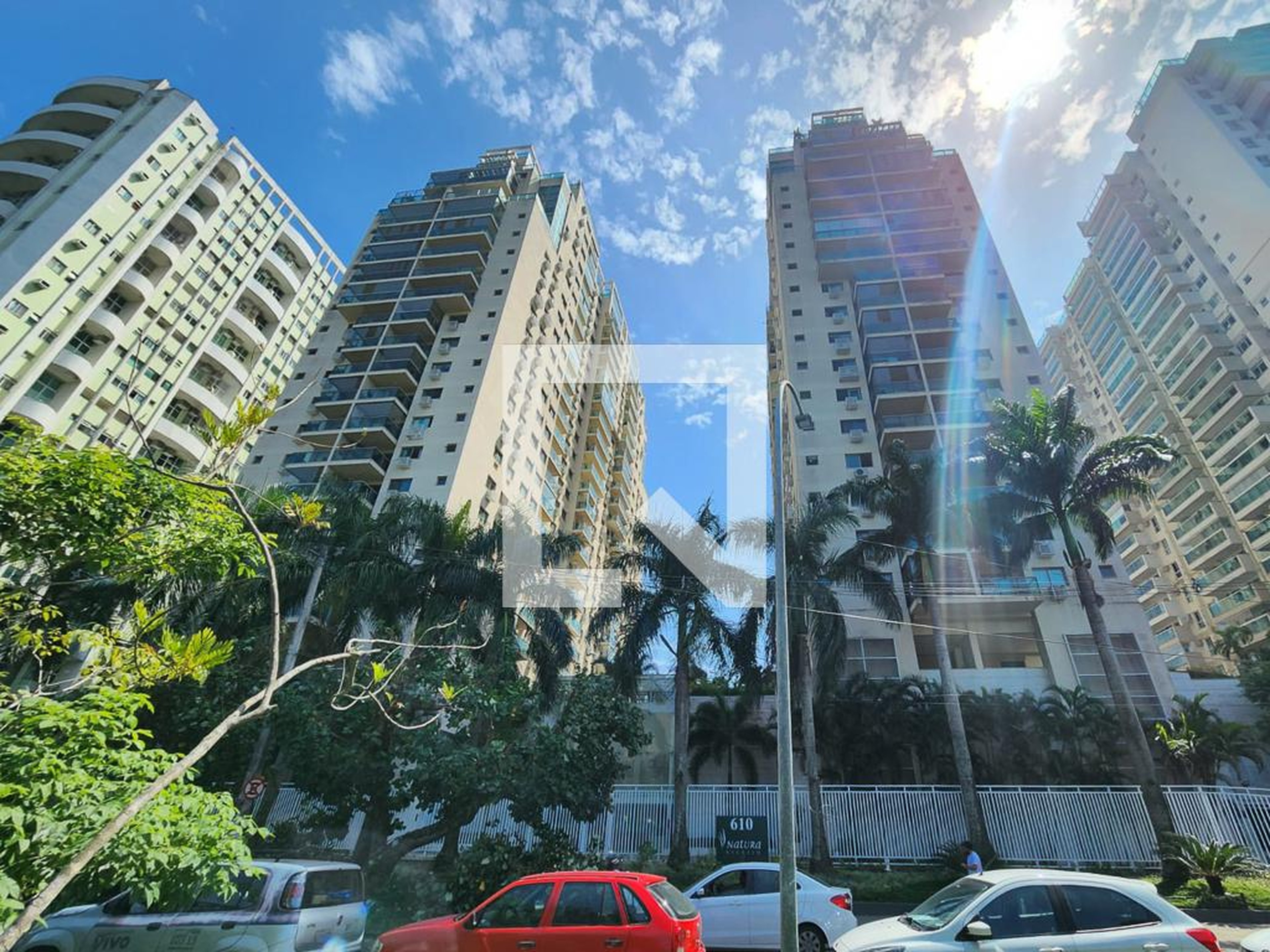 Fachada do prédio Condomínio Natura Recreio