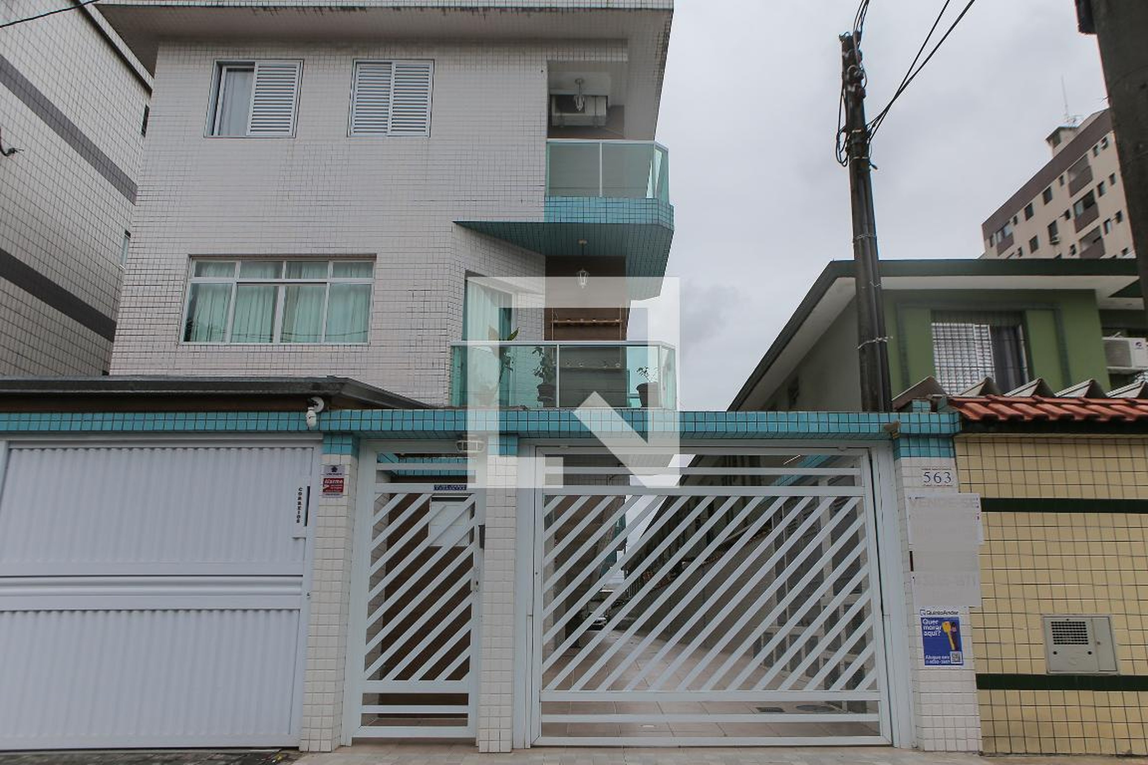 Fachada Condomínio em Avenida Afonso Pena, 563