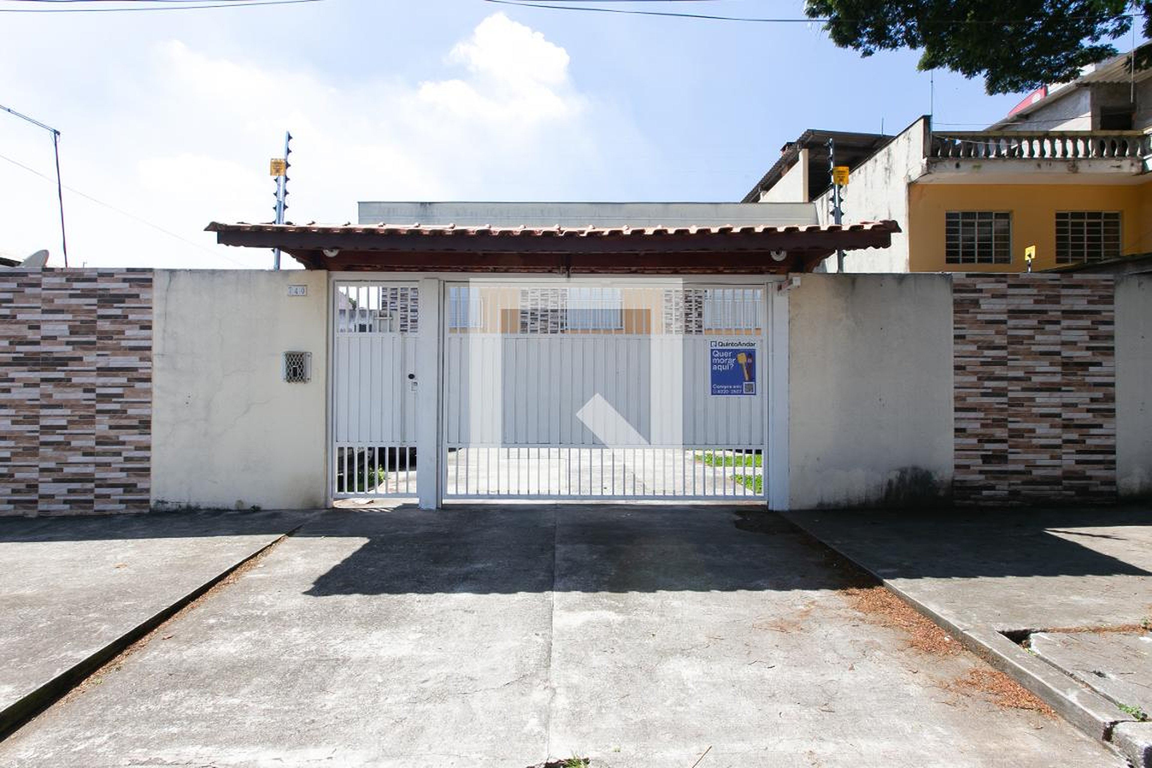 Fachada do Condomínio Residencial Seckler