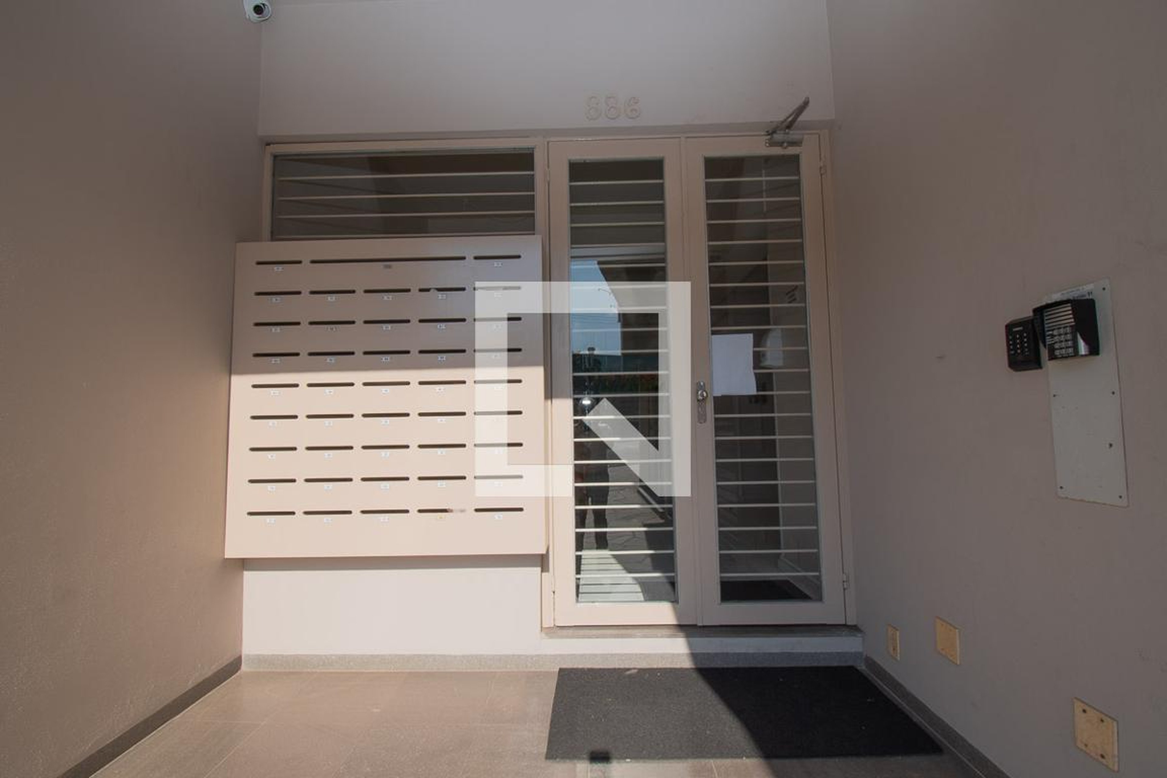 entrada do prédio - null