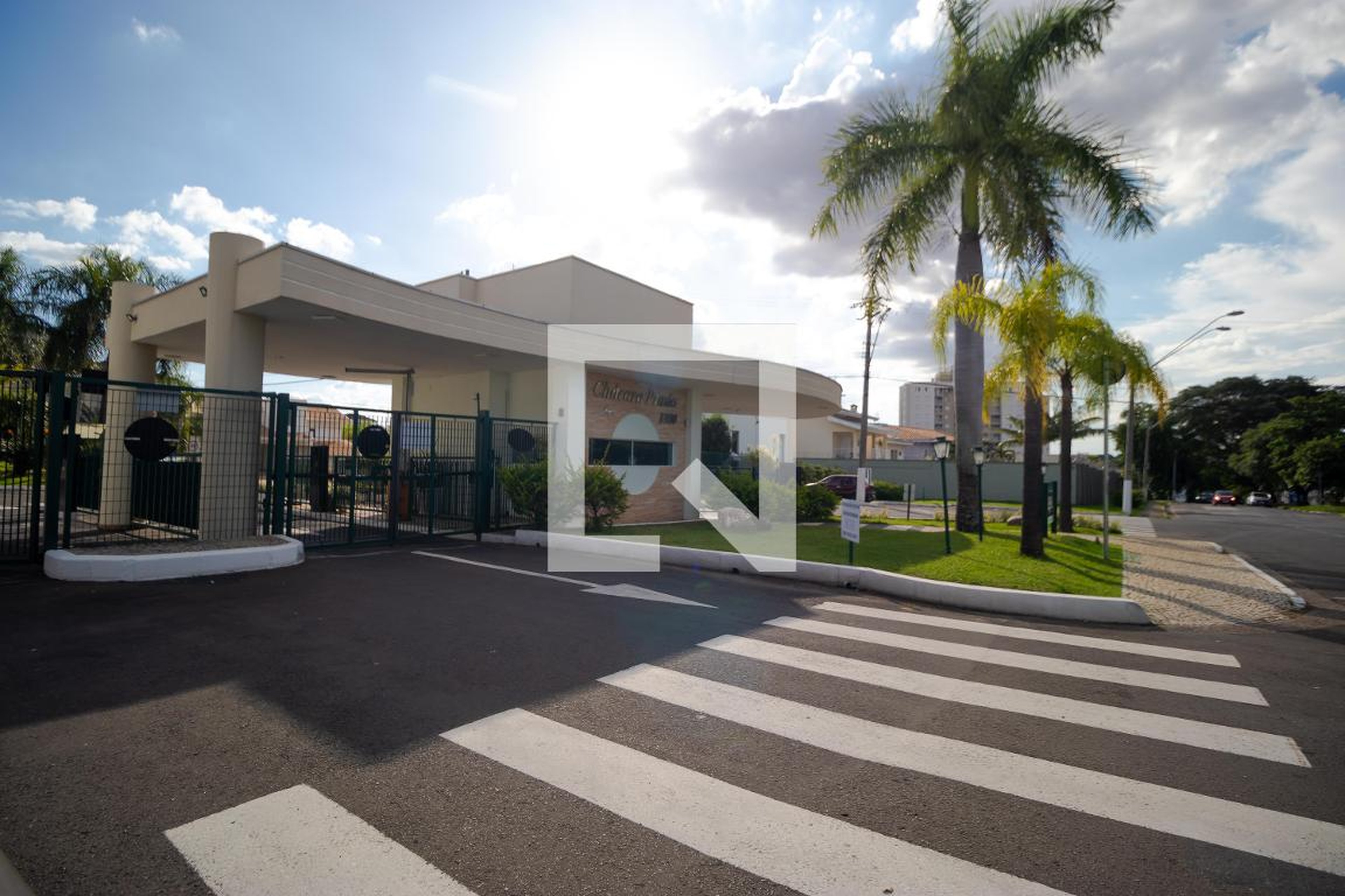 Fachada do Condomínio Residencial Loteamento Chácara Prado Chácara Prado