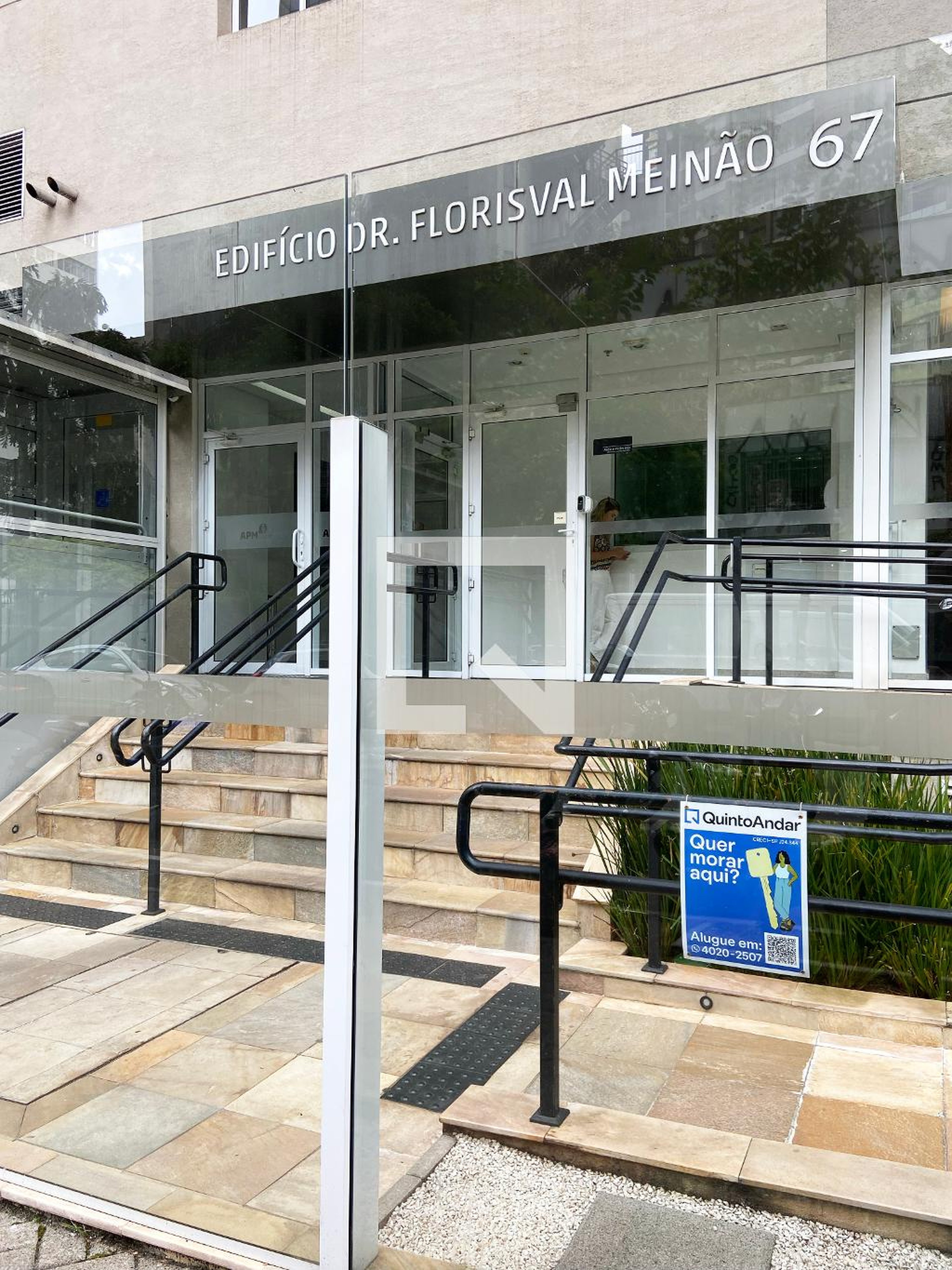 Fachada do Prédio Edifício DR. Florisval Meinão  Residencial Apm