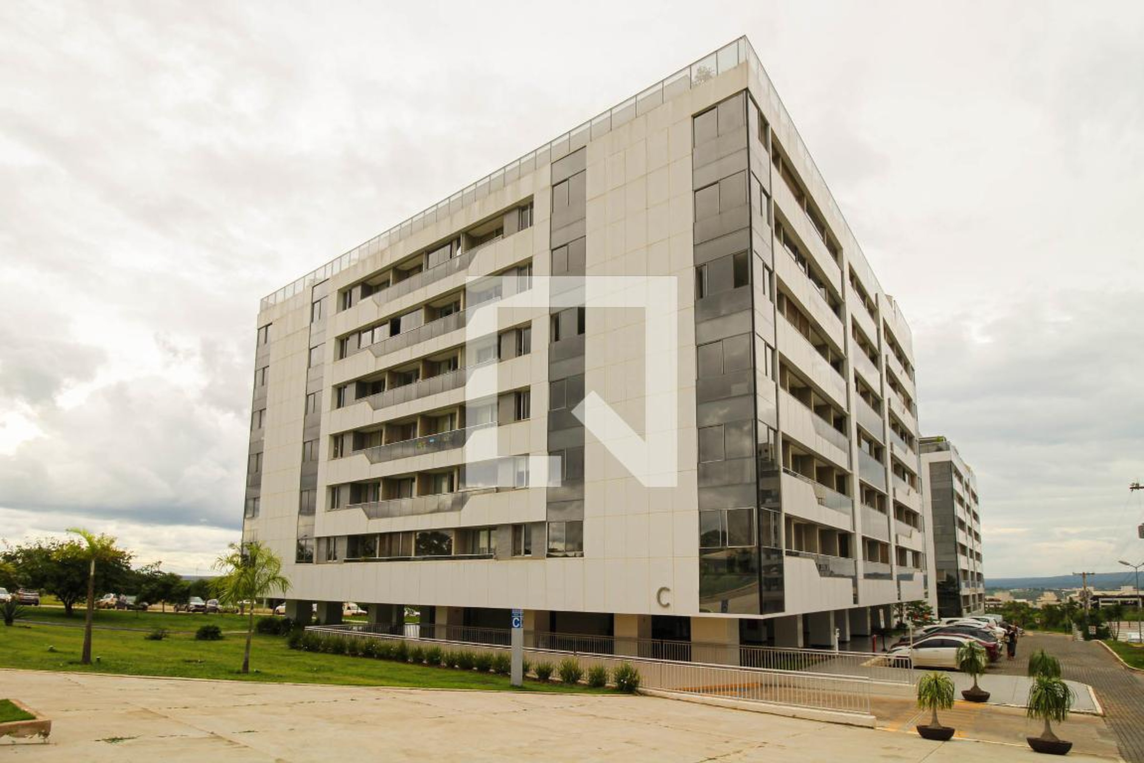 Fachada Condomínio em Sqnw 307 Bloco C, 608