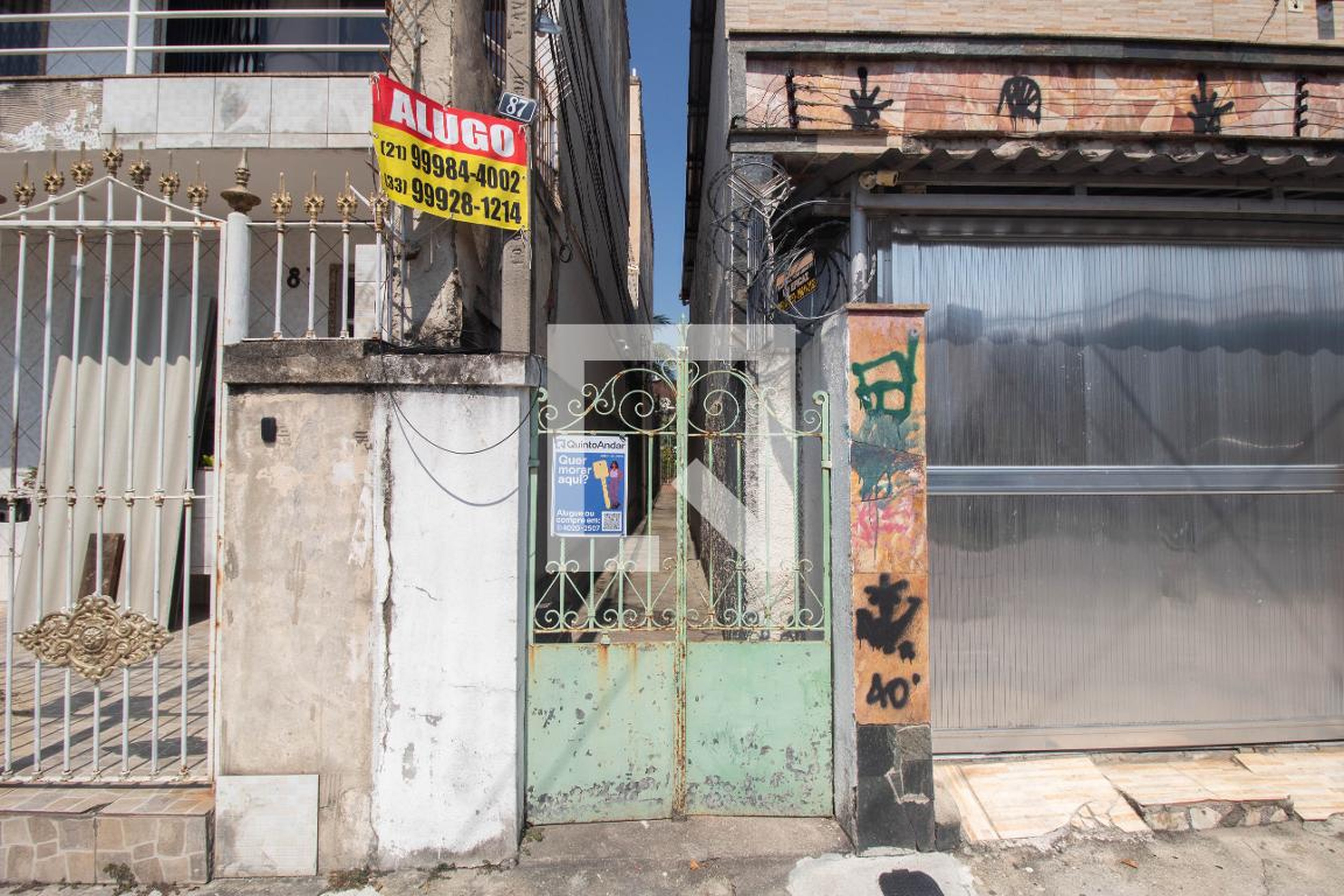 Fachada Condomínio em Rua Vitórino do Amaral, 87