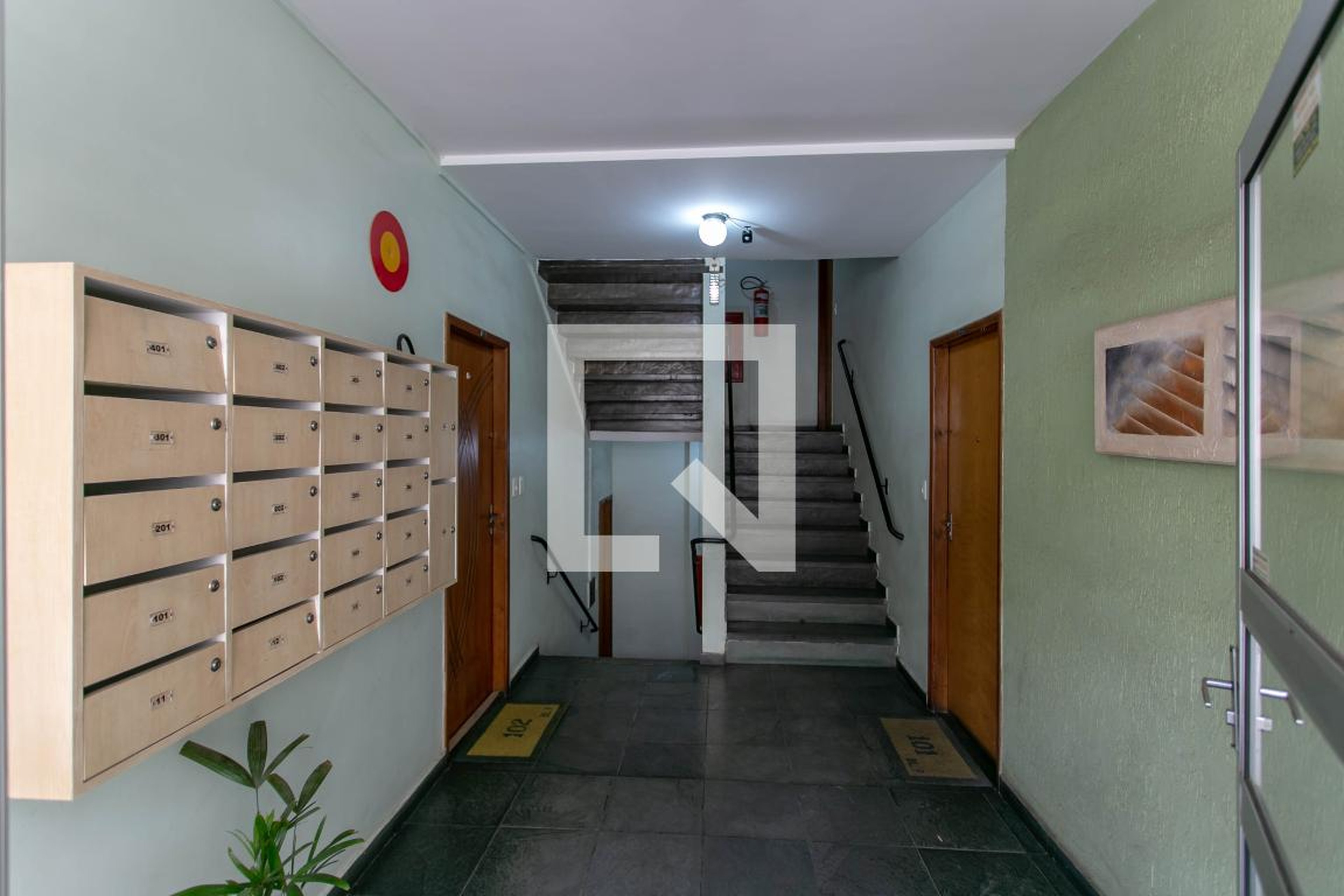 Hall de entrada - Edifício Pinheiros