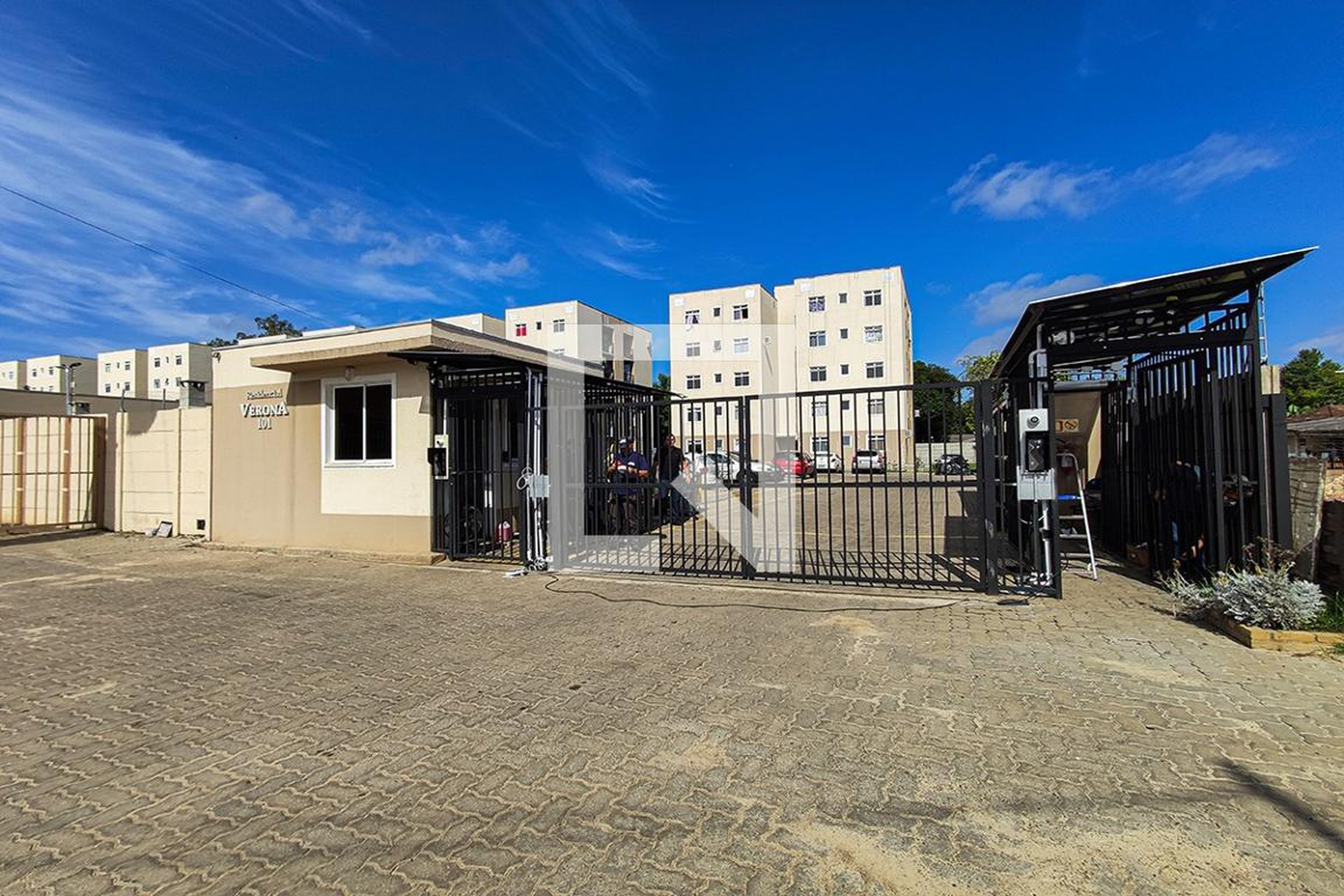 Fachada do Condomínio Residencial Verona