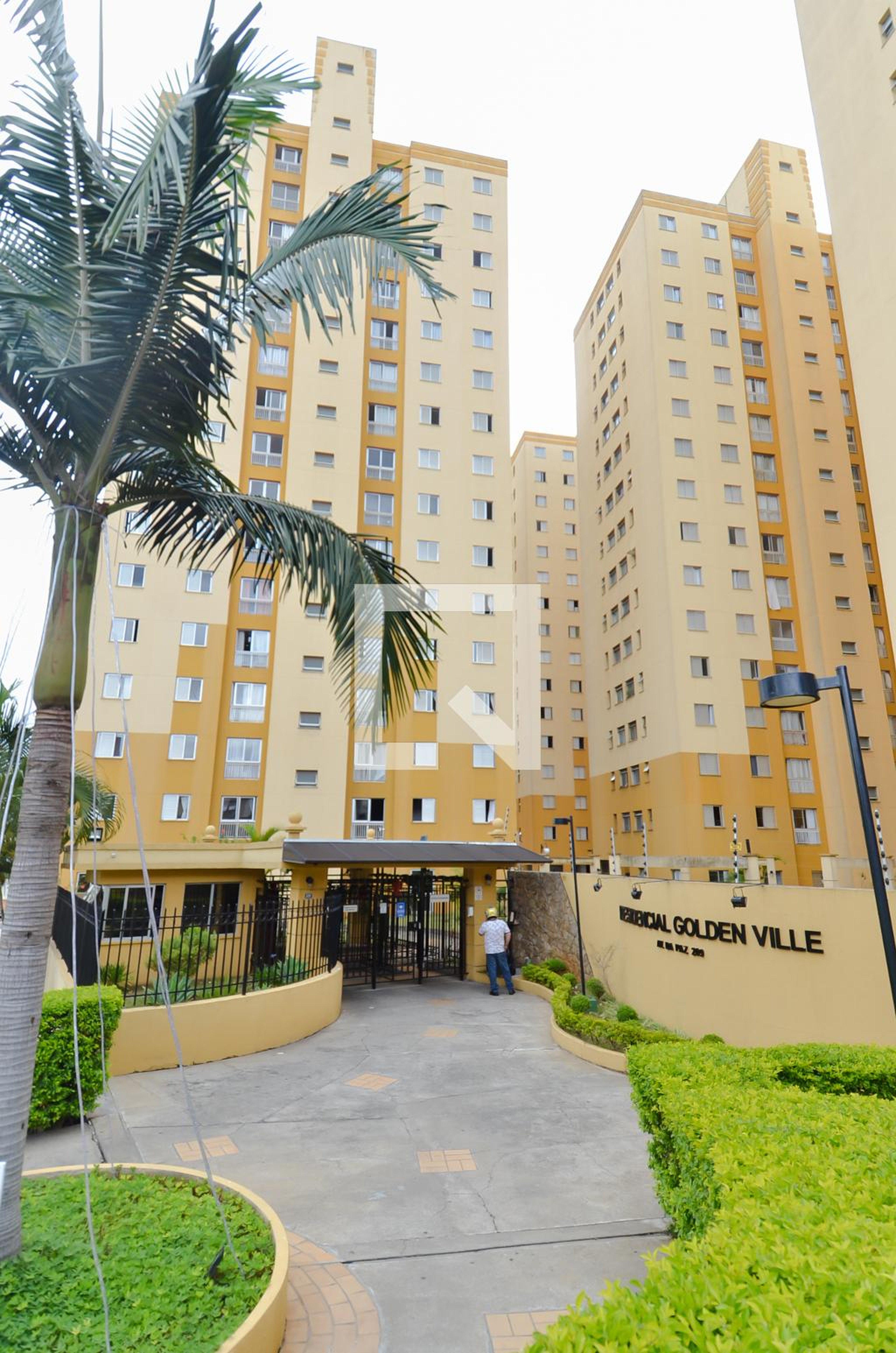 Fachada do Condomínio Residencial Golden Ville