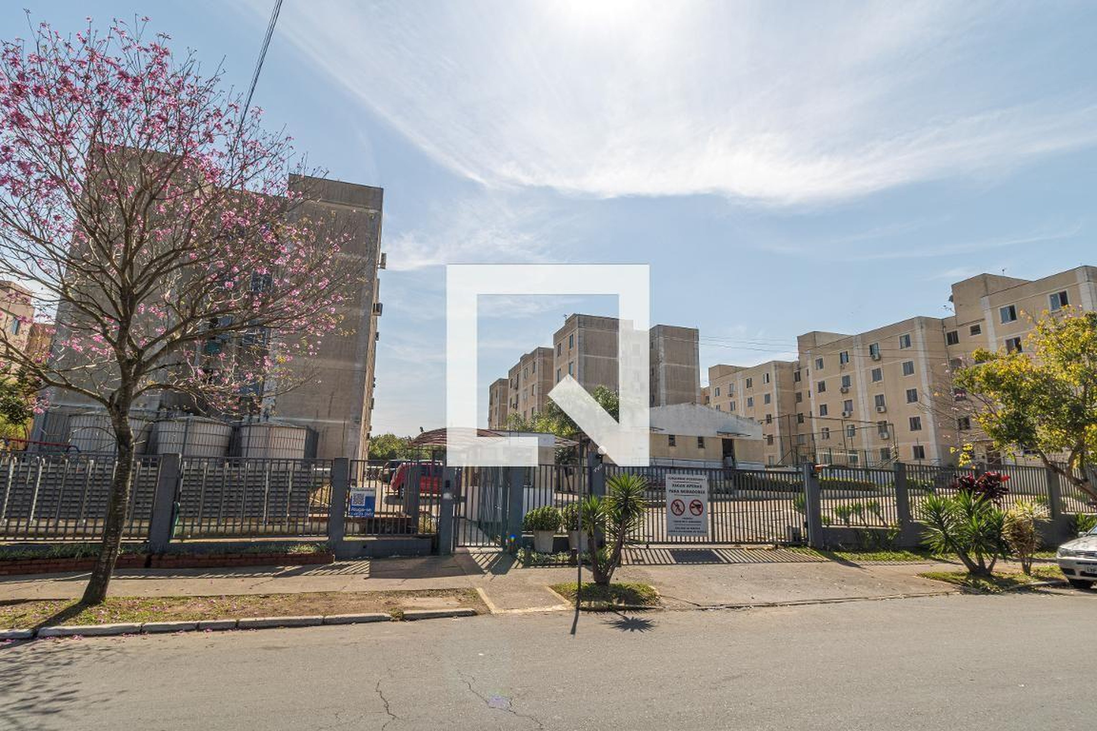 Fachada do Condomínio Edifício Residencial Figueiredo I