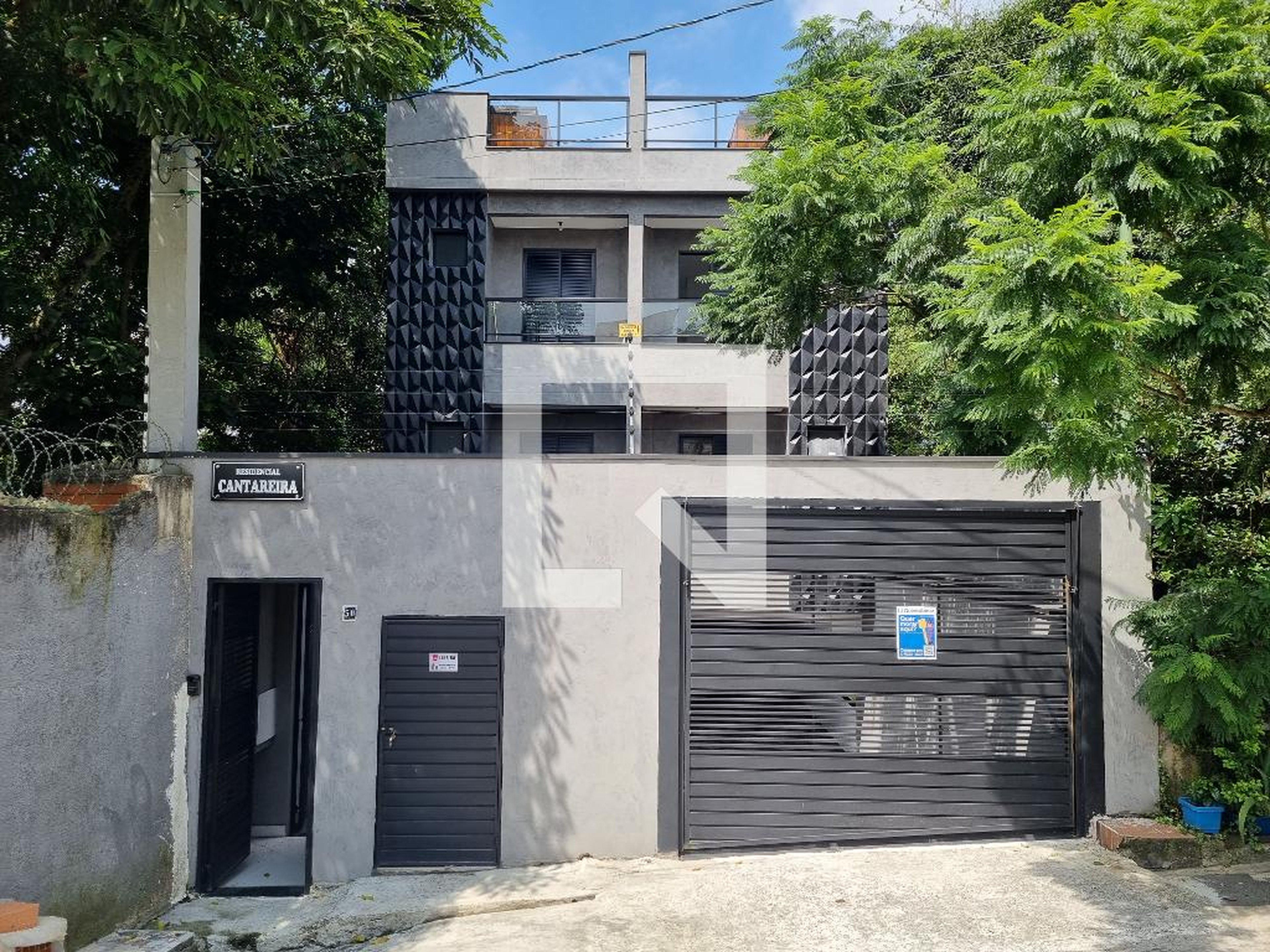 Fachada Condomínio Bloco Gama