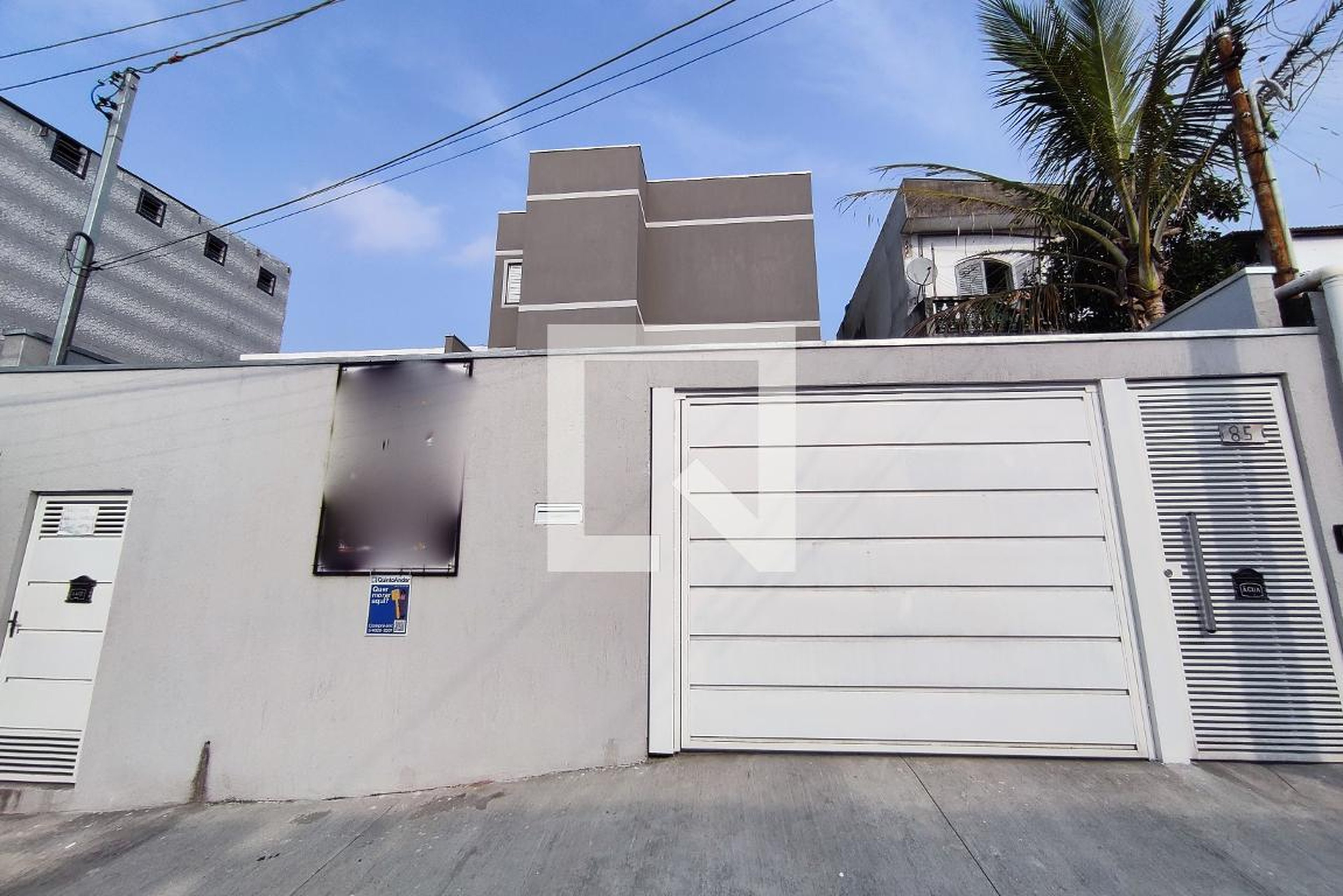 Fachada Condomínio em Rua Filipe Nicoletti, 85