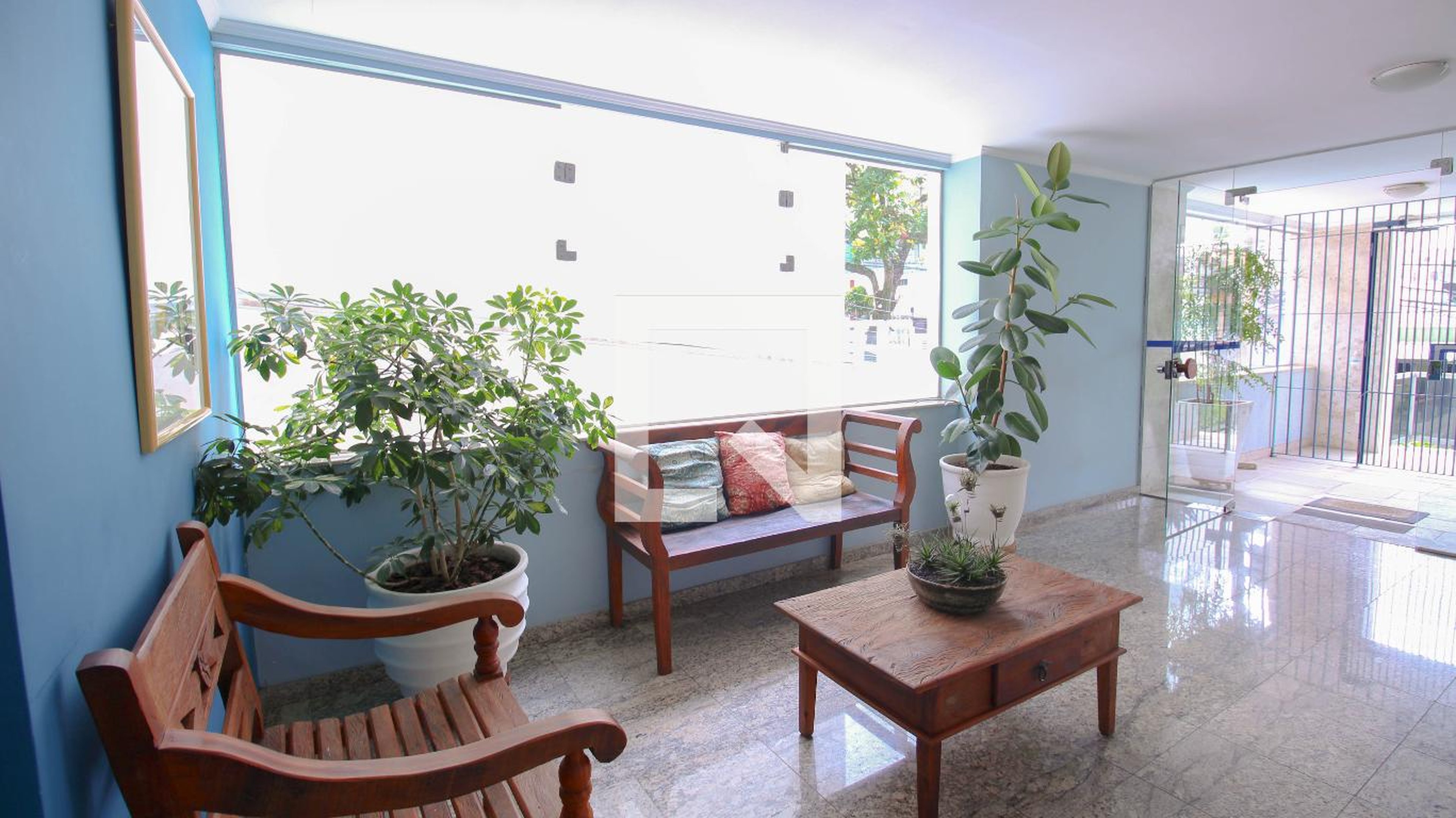 Hall de entrada - Edifício Aldo Bonadei