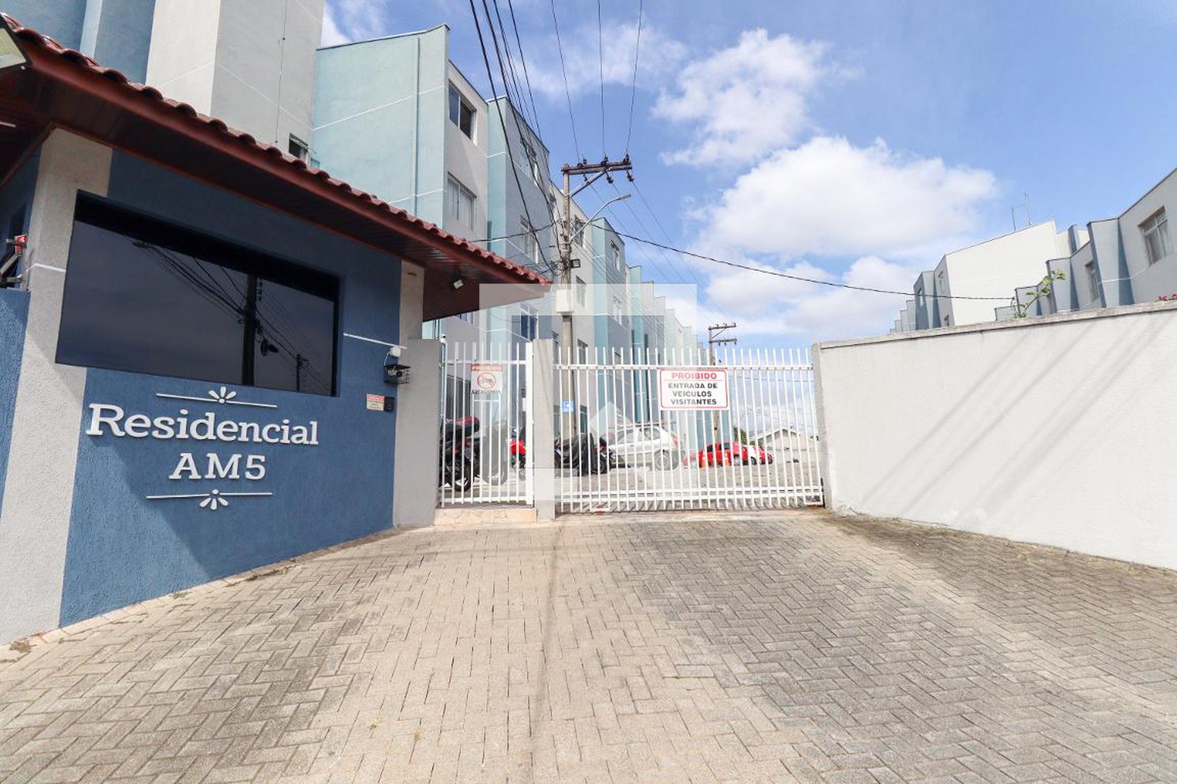 Fachada do Condominio Condomínio Residencial.Am5