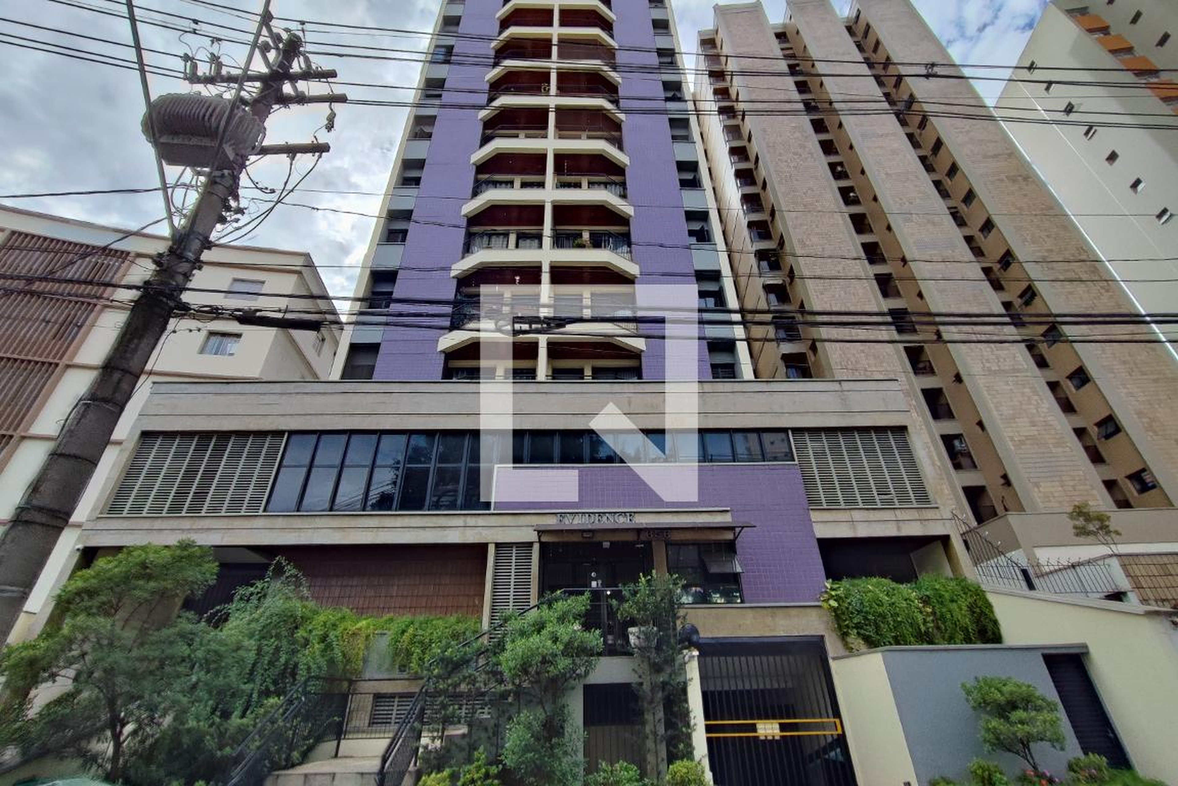 Fachada do Condomínio Condomínio Evidence