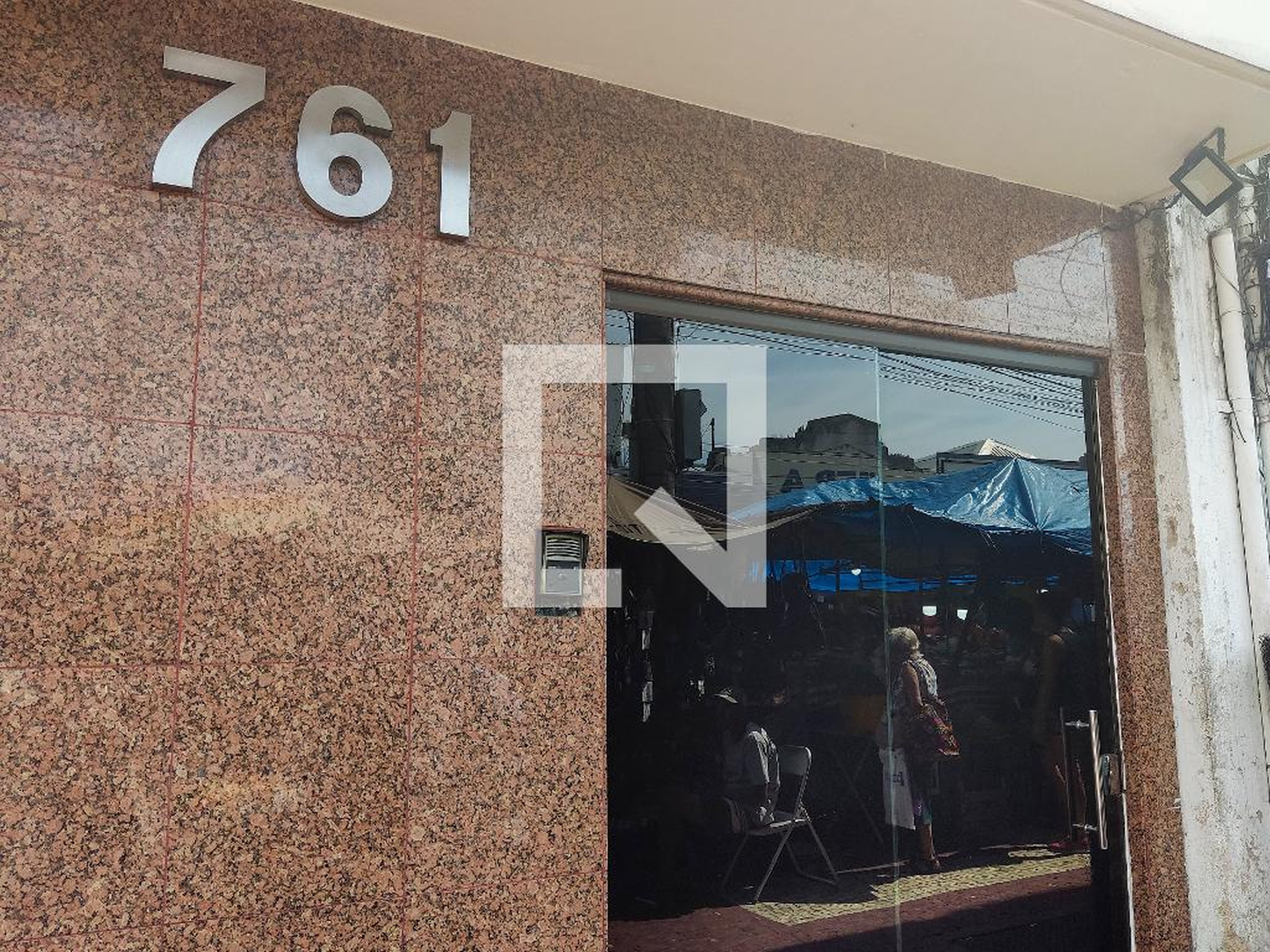 Fachada do Condomínio Edifício Bandeirante