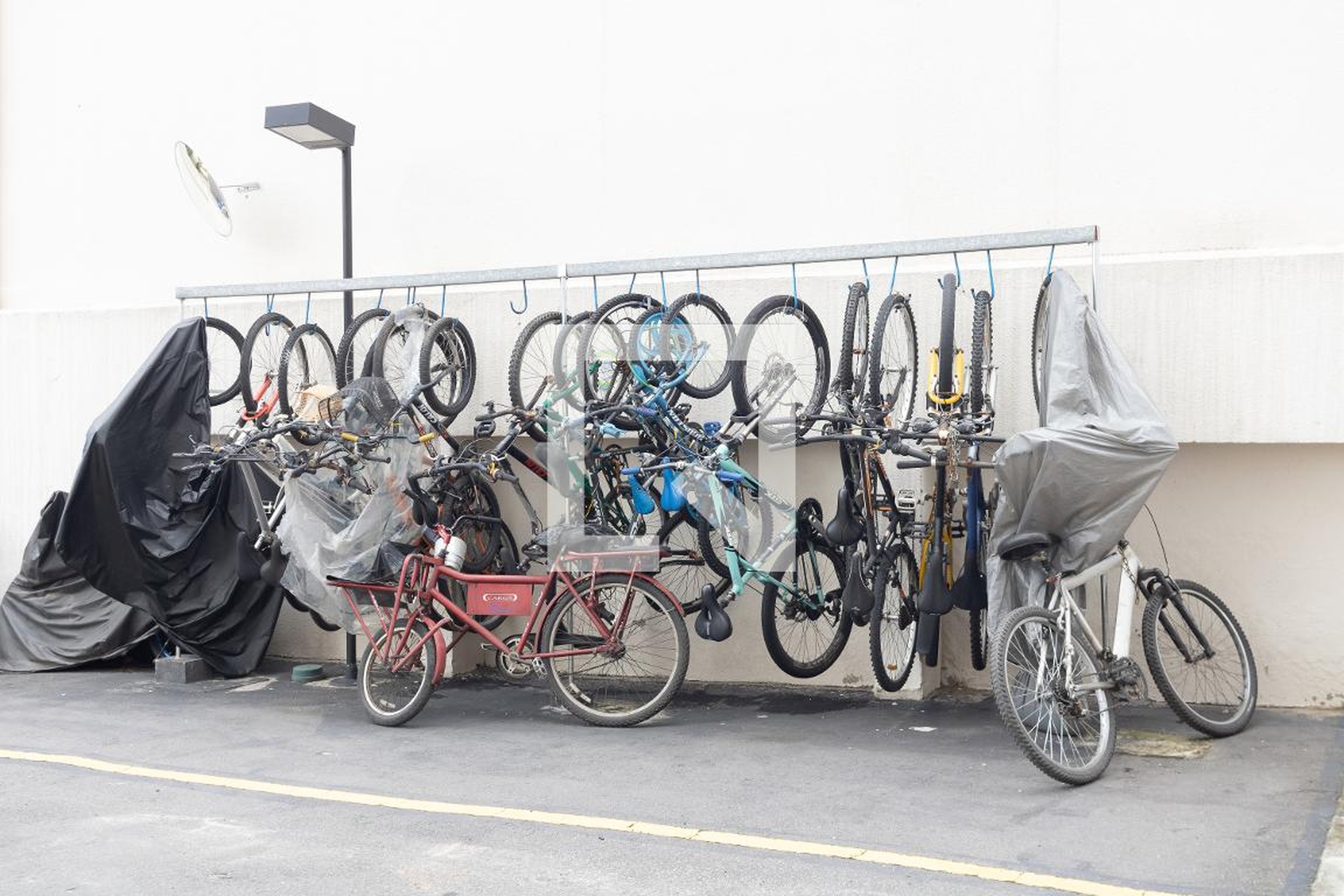 bicicletário - Exato Residencial