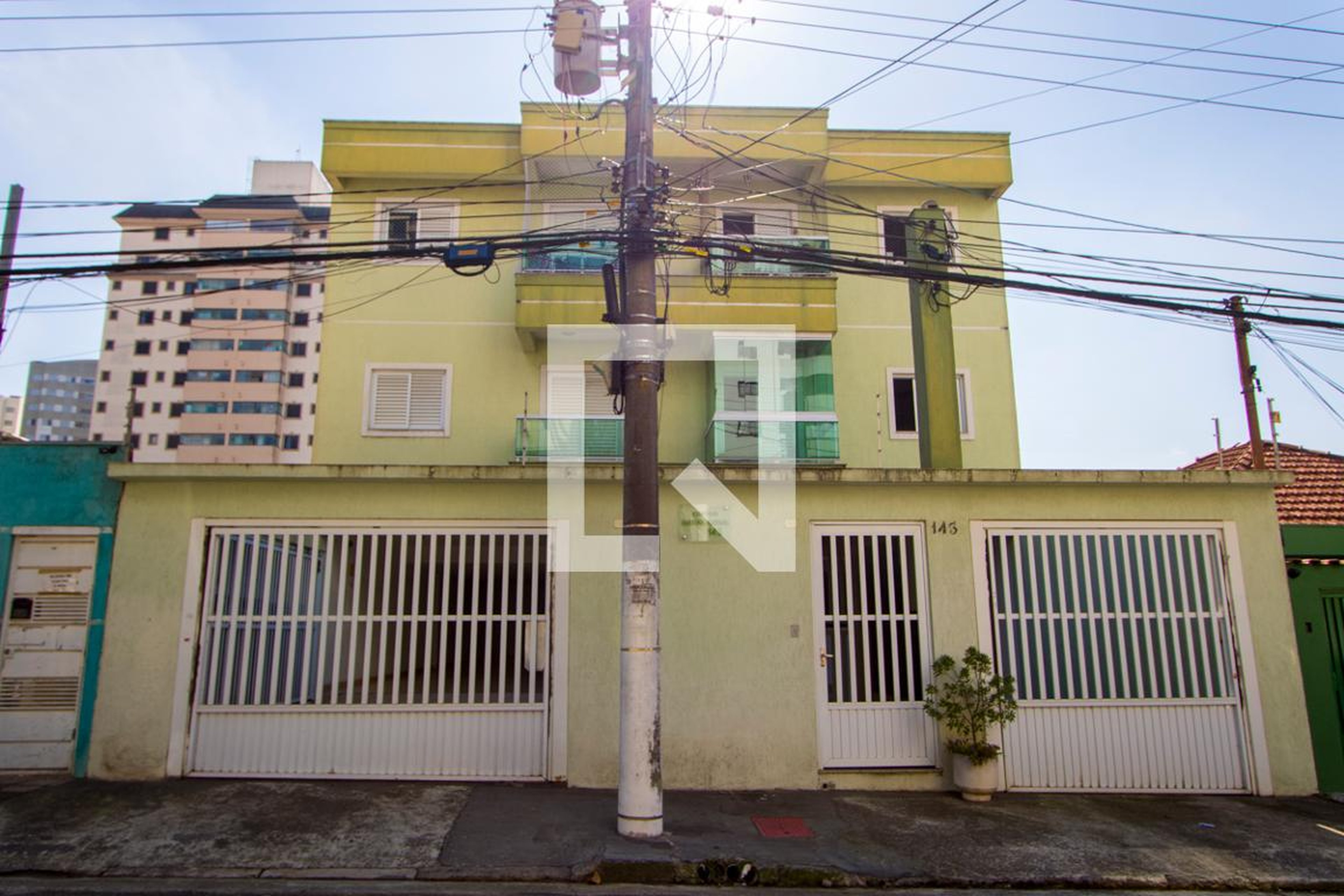 Fachada Condomínio em Rua Marechal Floriano, 143