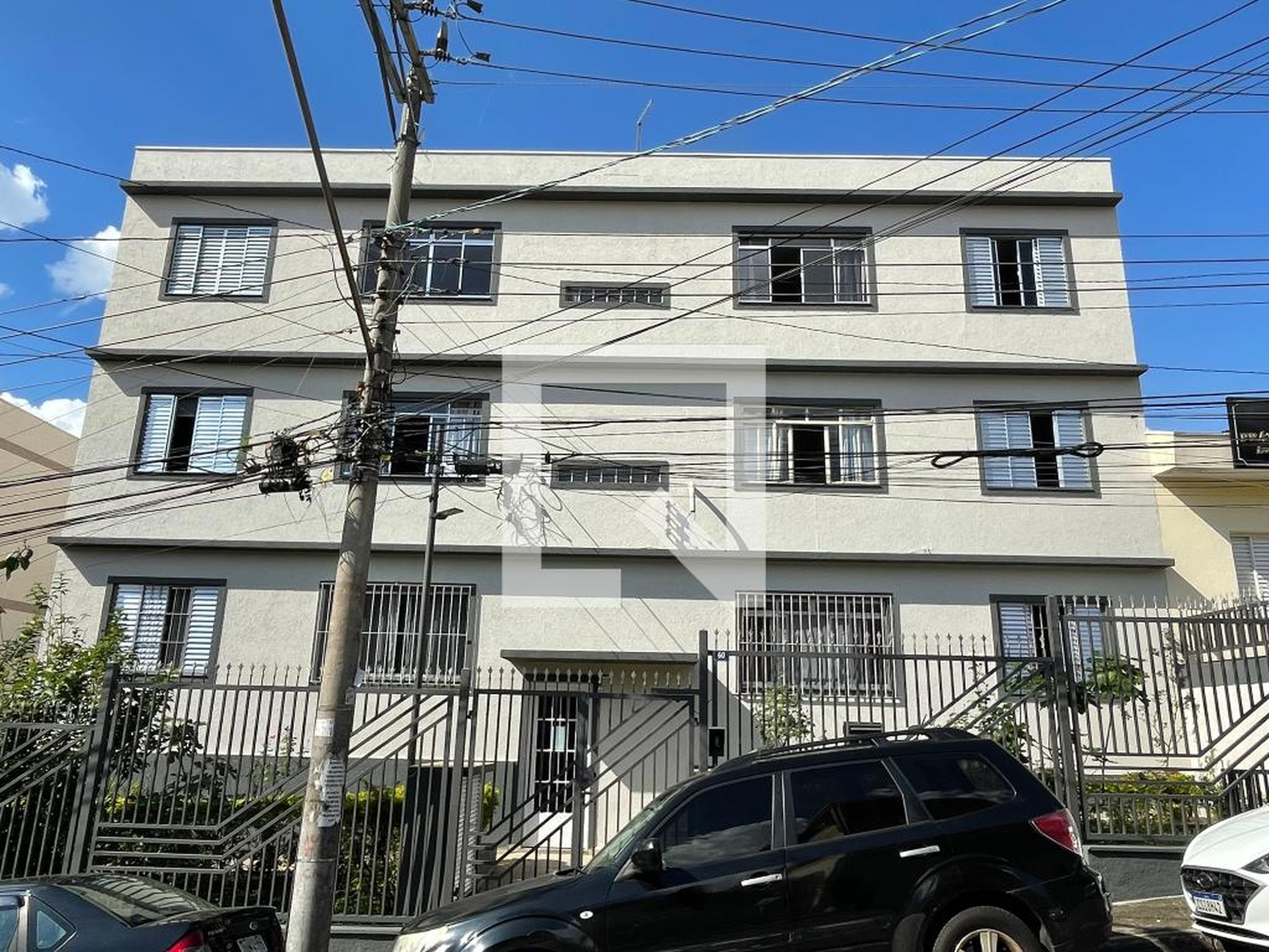 Fachada Condomínio em Rua Mario, 60