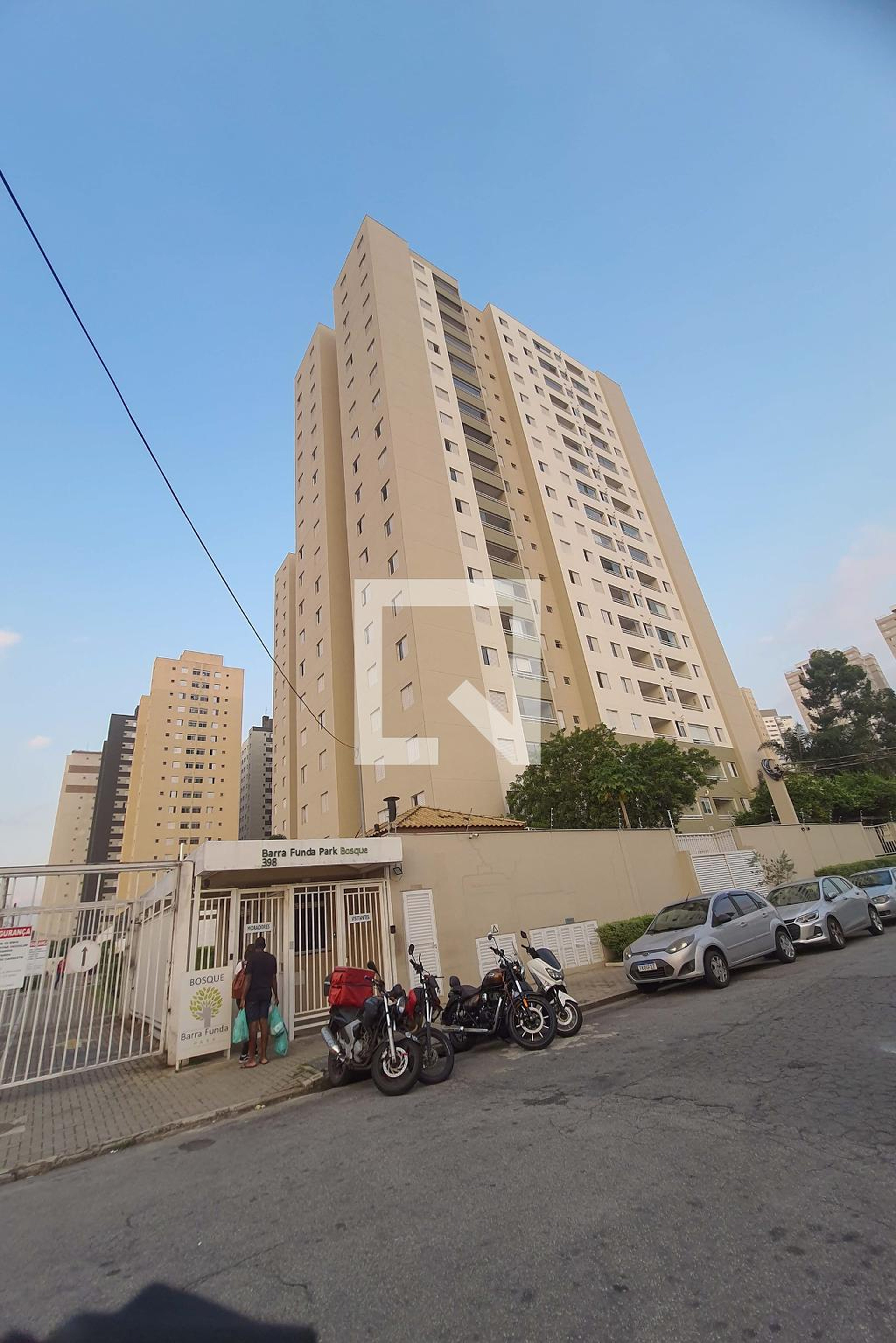 Fachada Condomínio Bosque - Araucária - Torre a