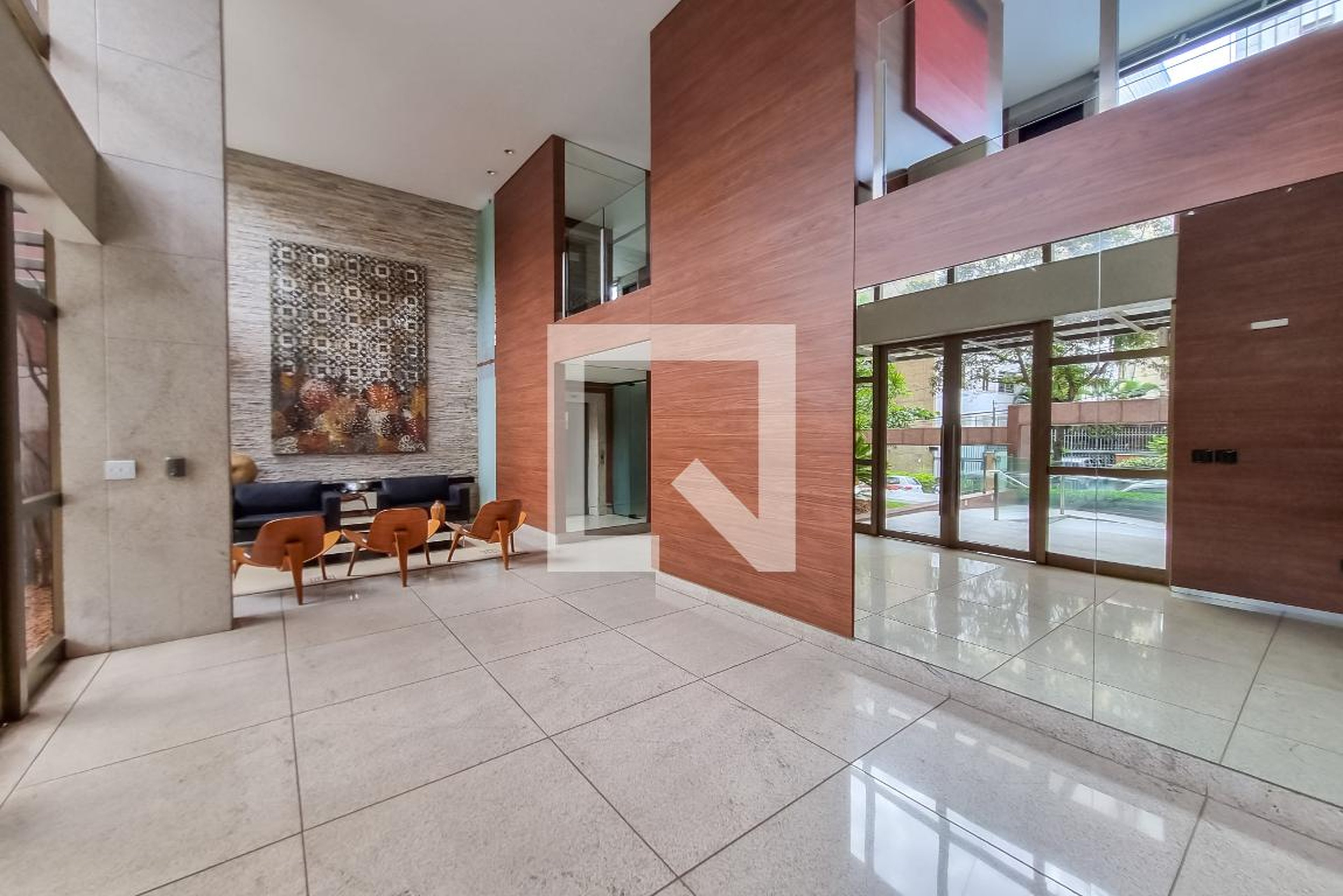 Hall de entrada - Edifício Chicago Residence