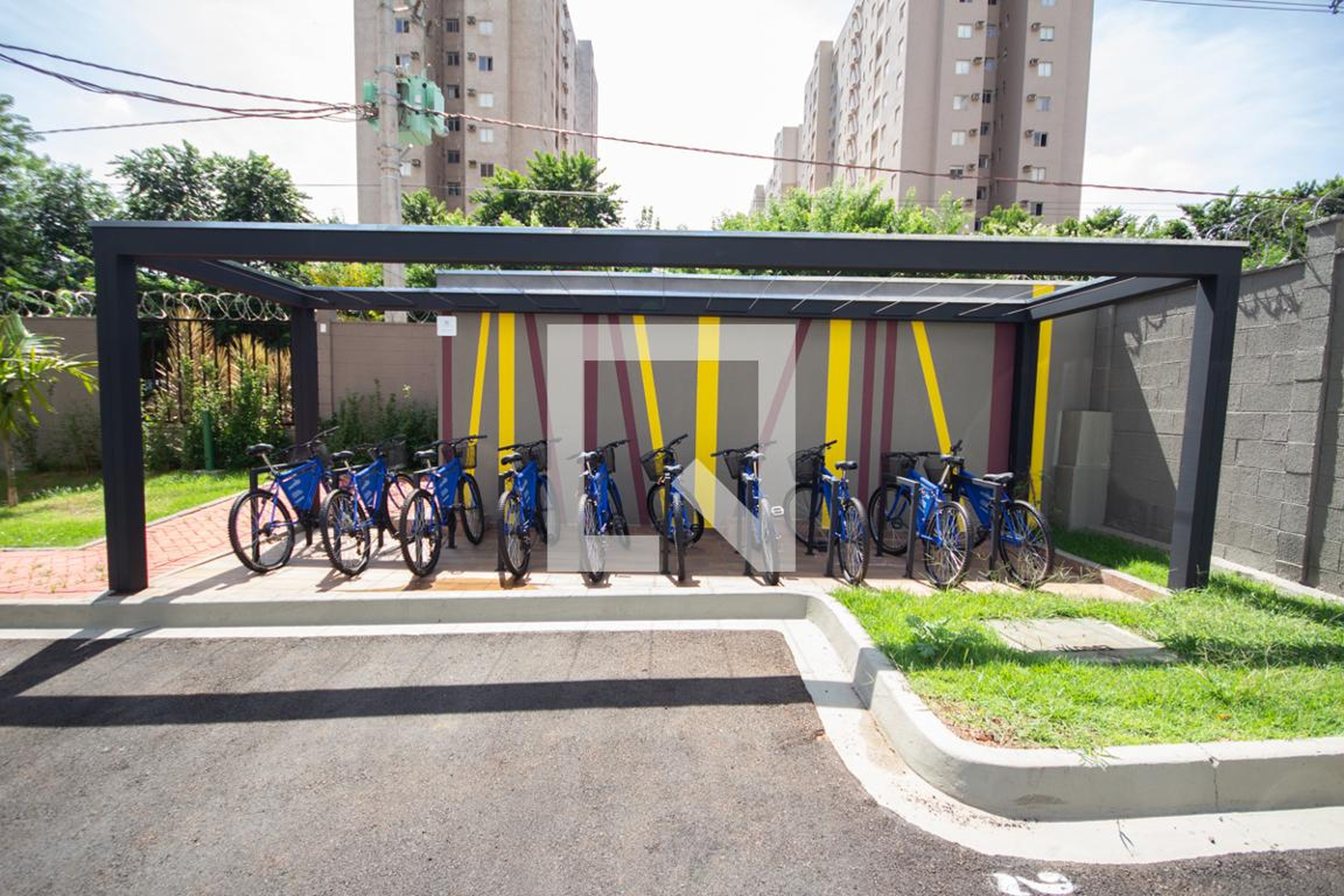 Bicicletário - UNA Caramuru