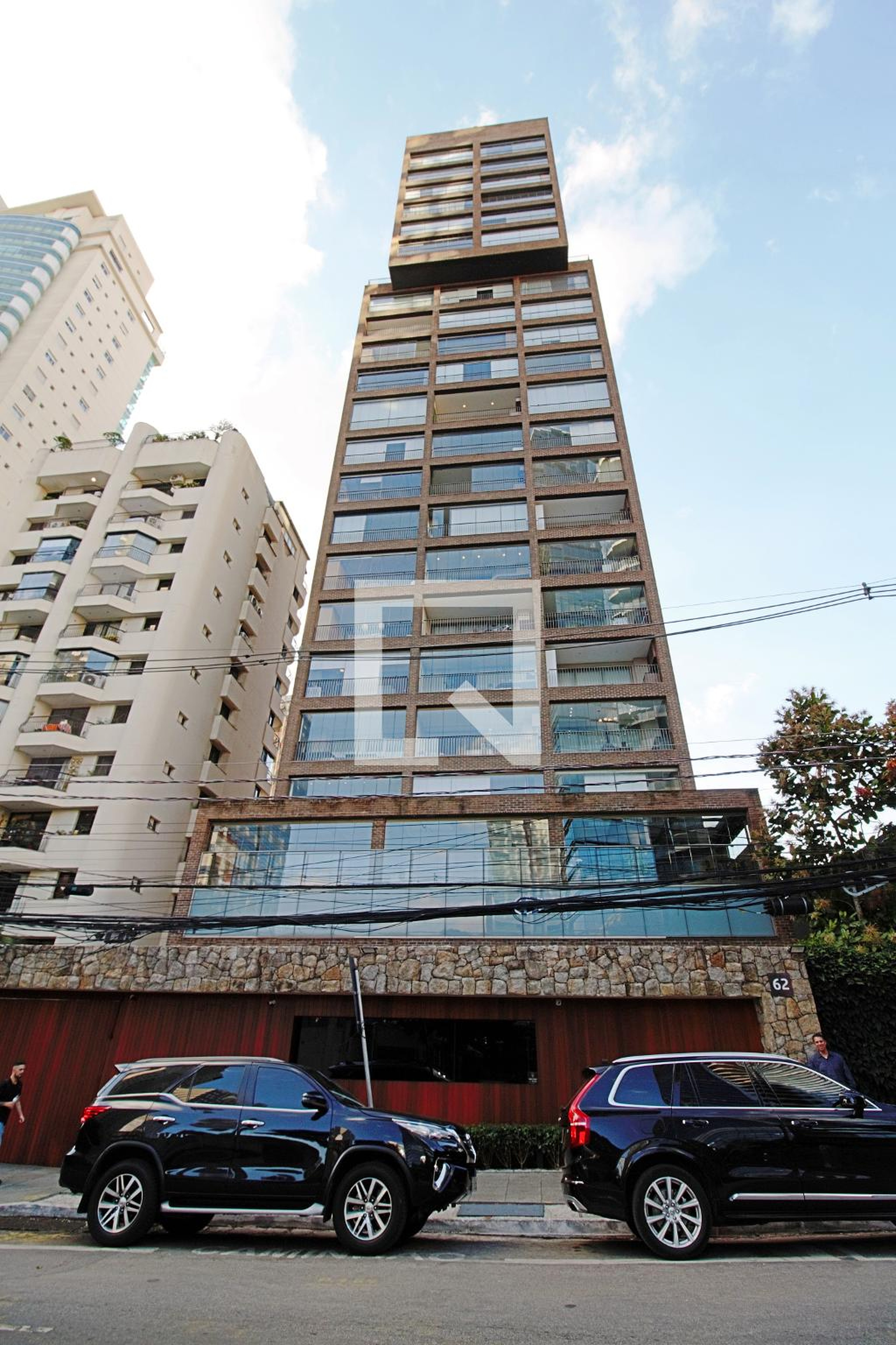 Fachada Condomínio Pedra Faria Lima