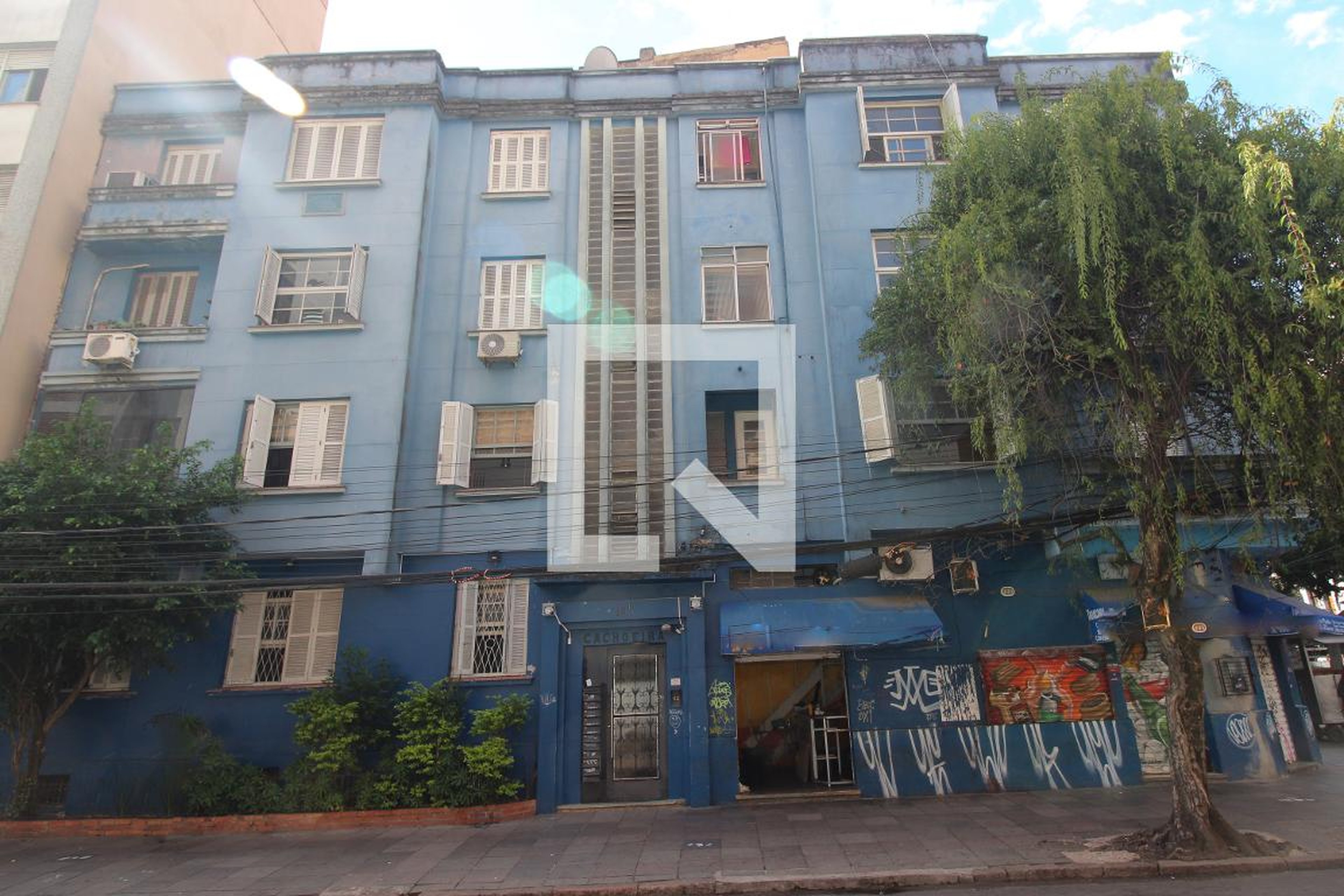 Fachada do Prédio Edifício Cachoeira