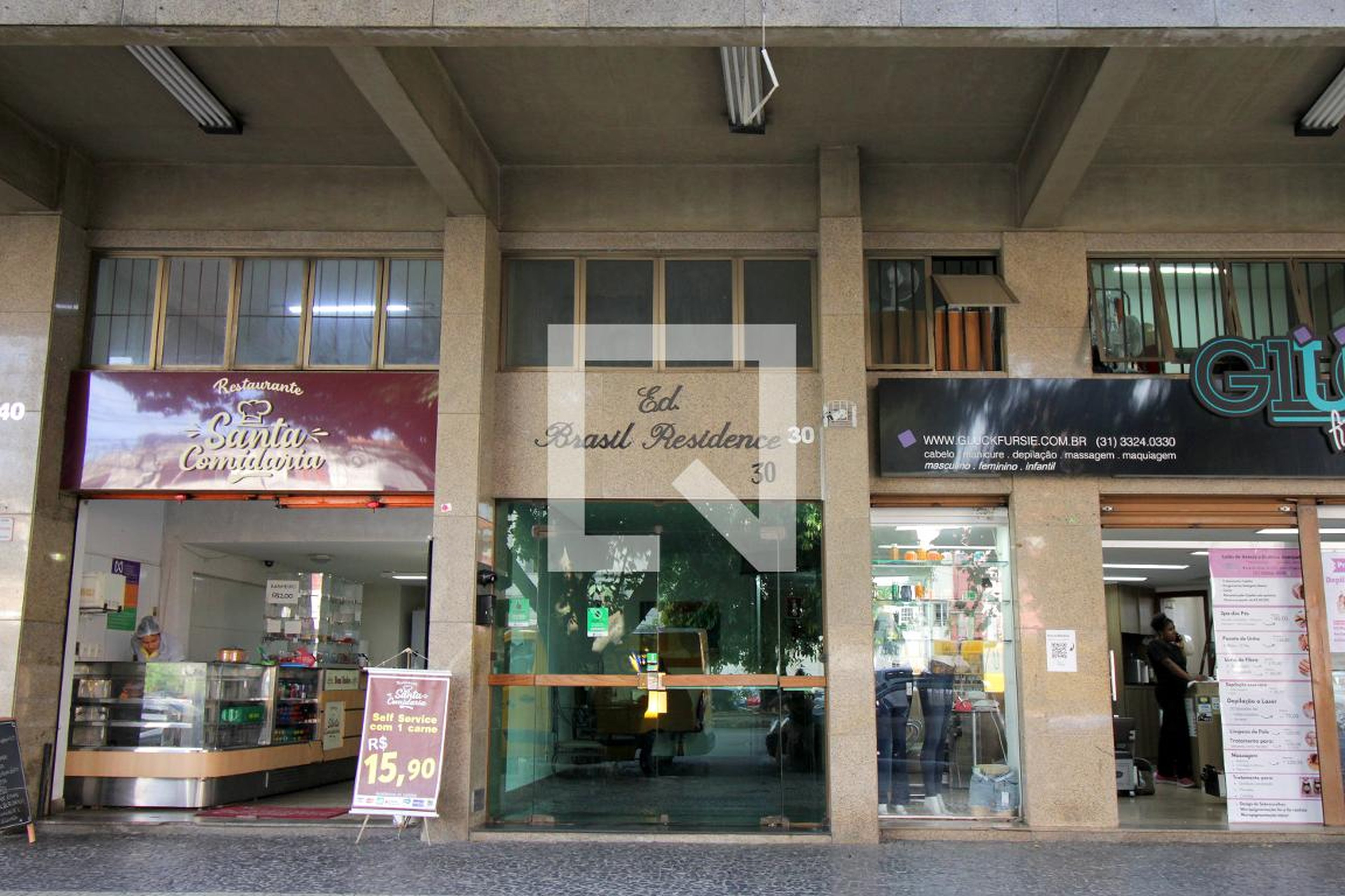 Fachada Edifício Brazil Residence