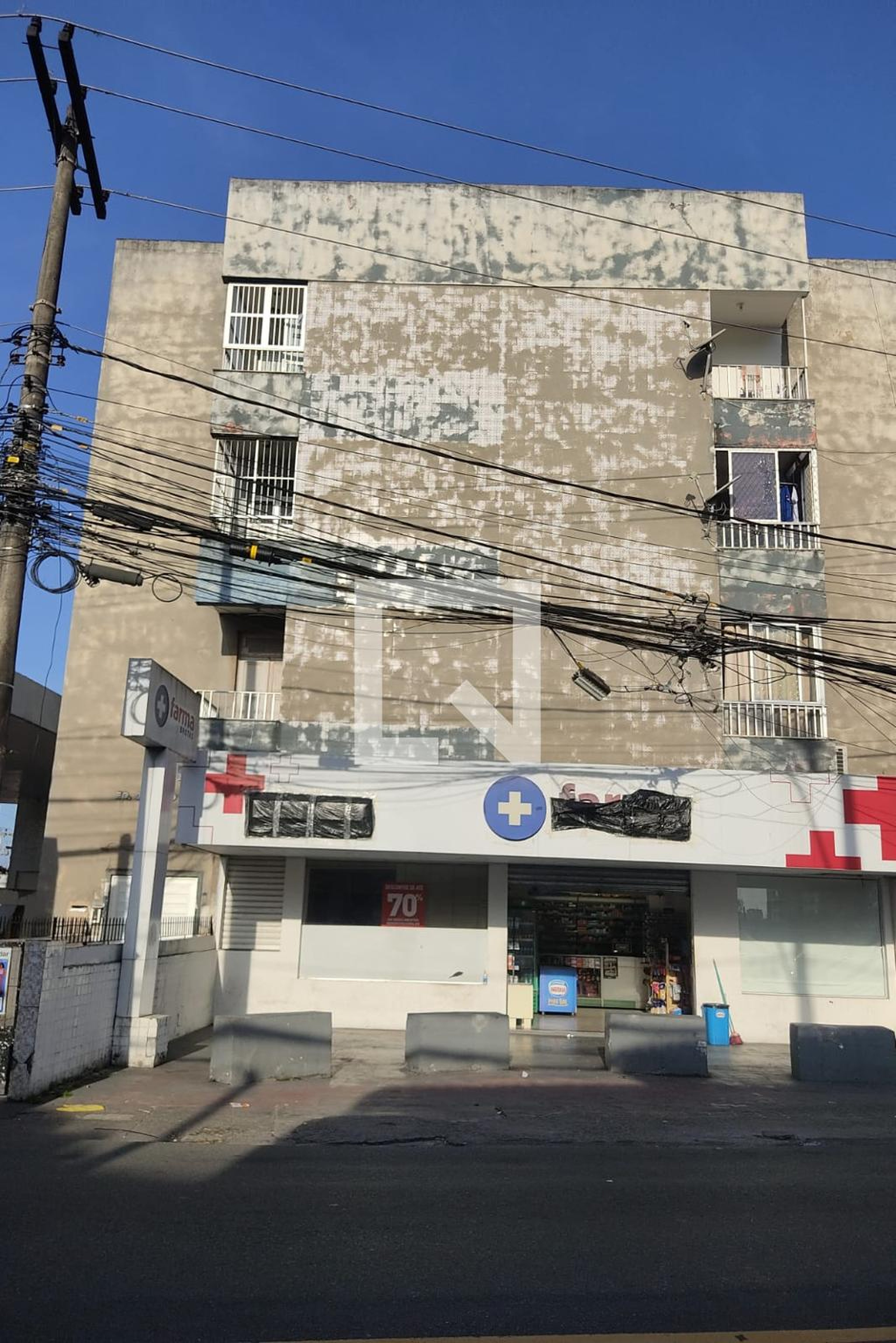 Fachada do Prédio Condomínio em Avenida Dom João VI, 162
